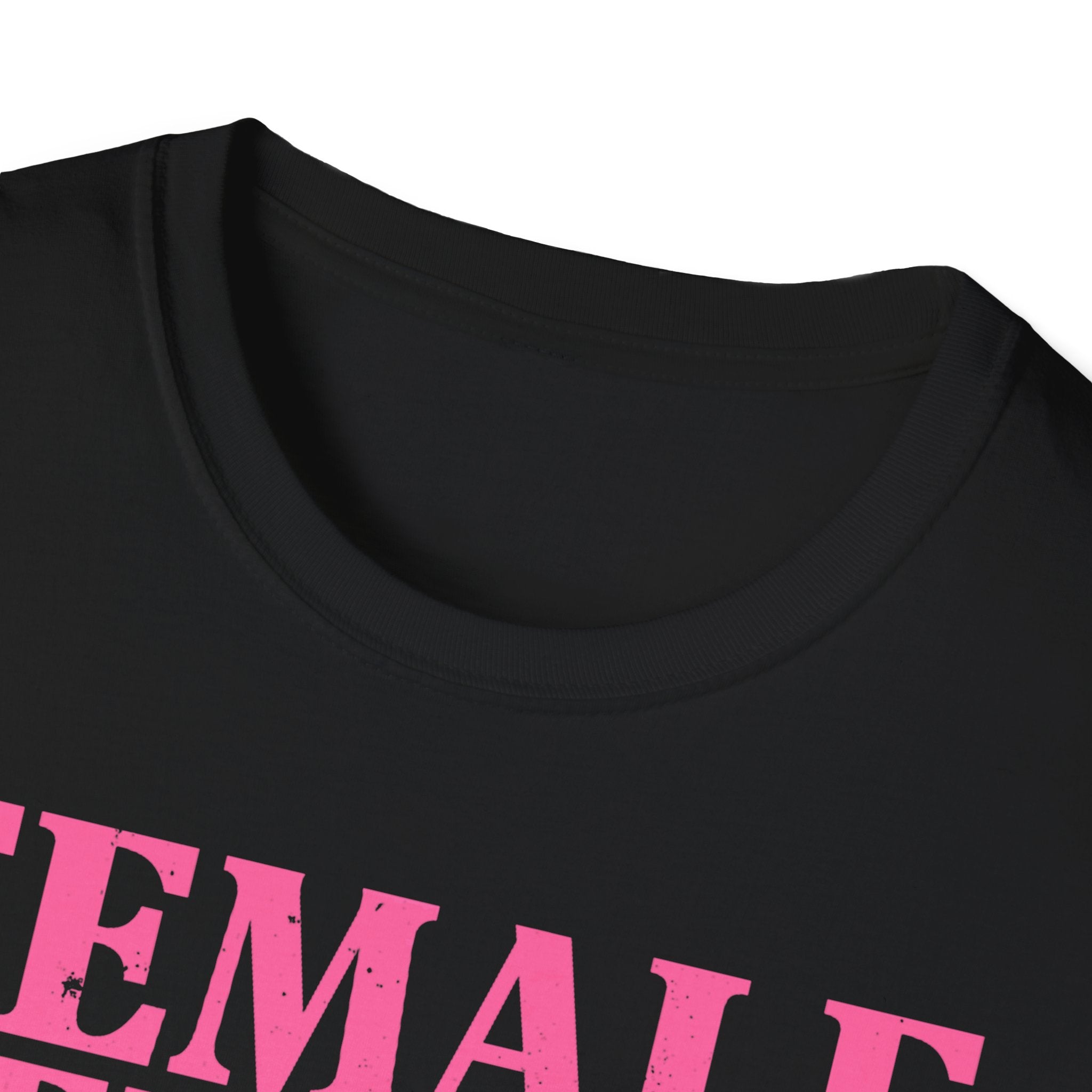 Female Veteran with Three Sides T-Shirt | American Flag, Pink Helmet, Military Pride