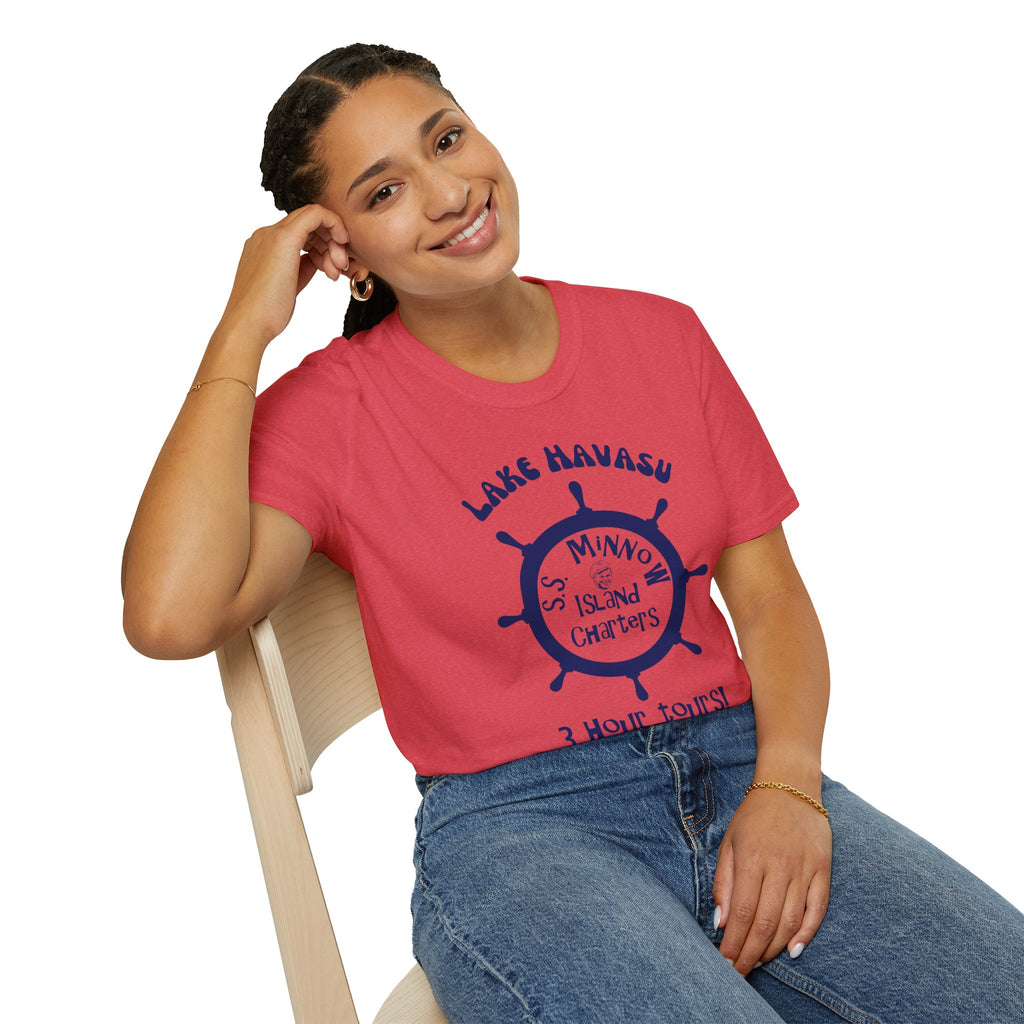 What It Could Happen lol ... Lake Havasu SS Minnow Island Charters T-Shirt | 3 Hour Tours