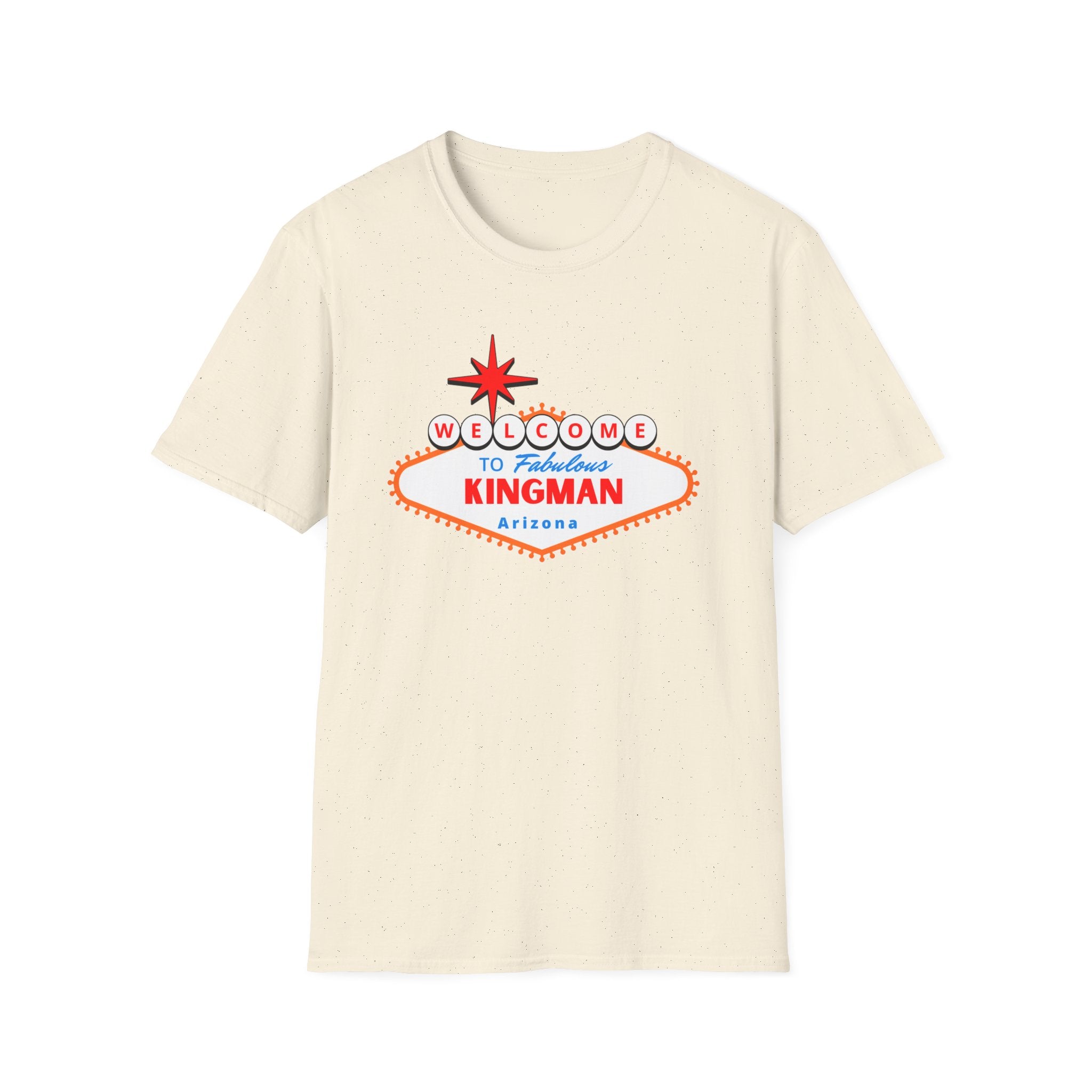 Kingman Arizona Vintage Welcome Sign T-Shirt