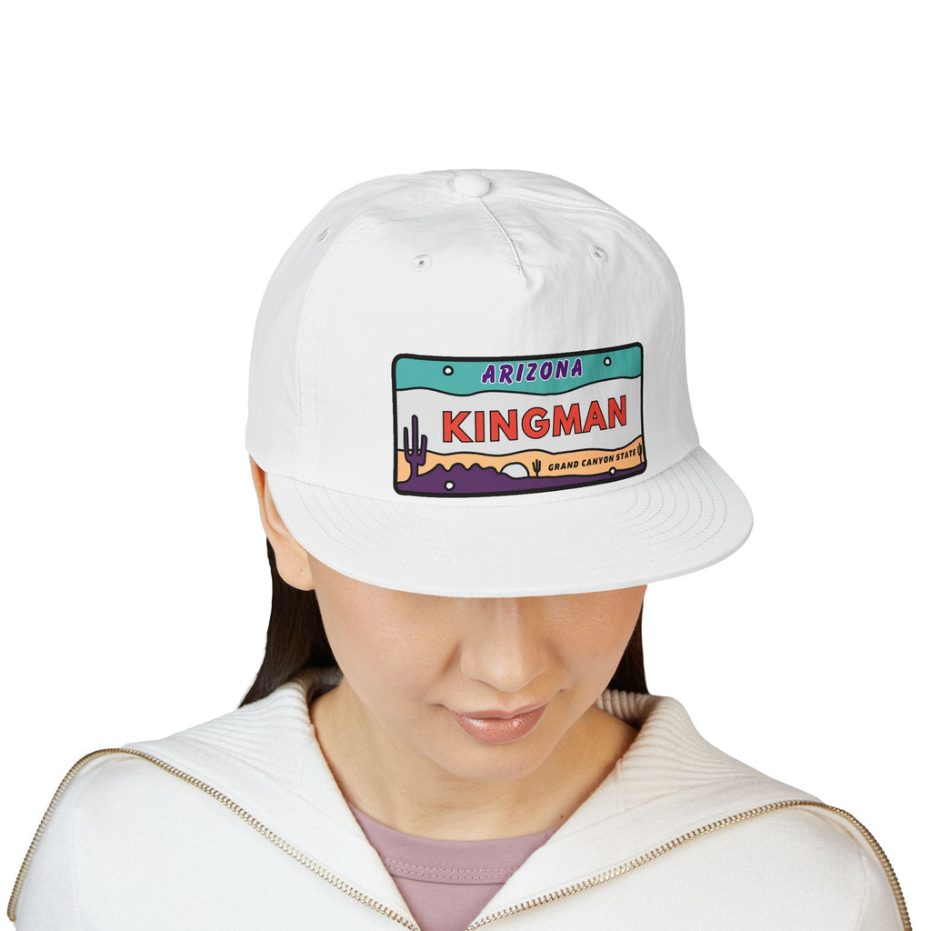 Kingman Arizona License Plate Dessert Cap