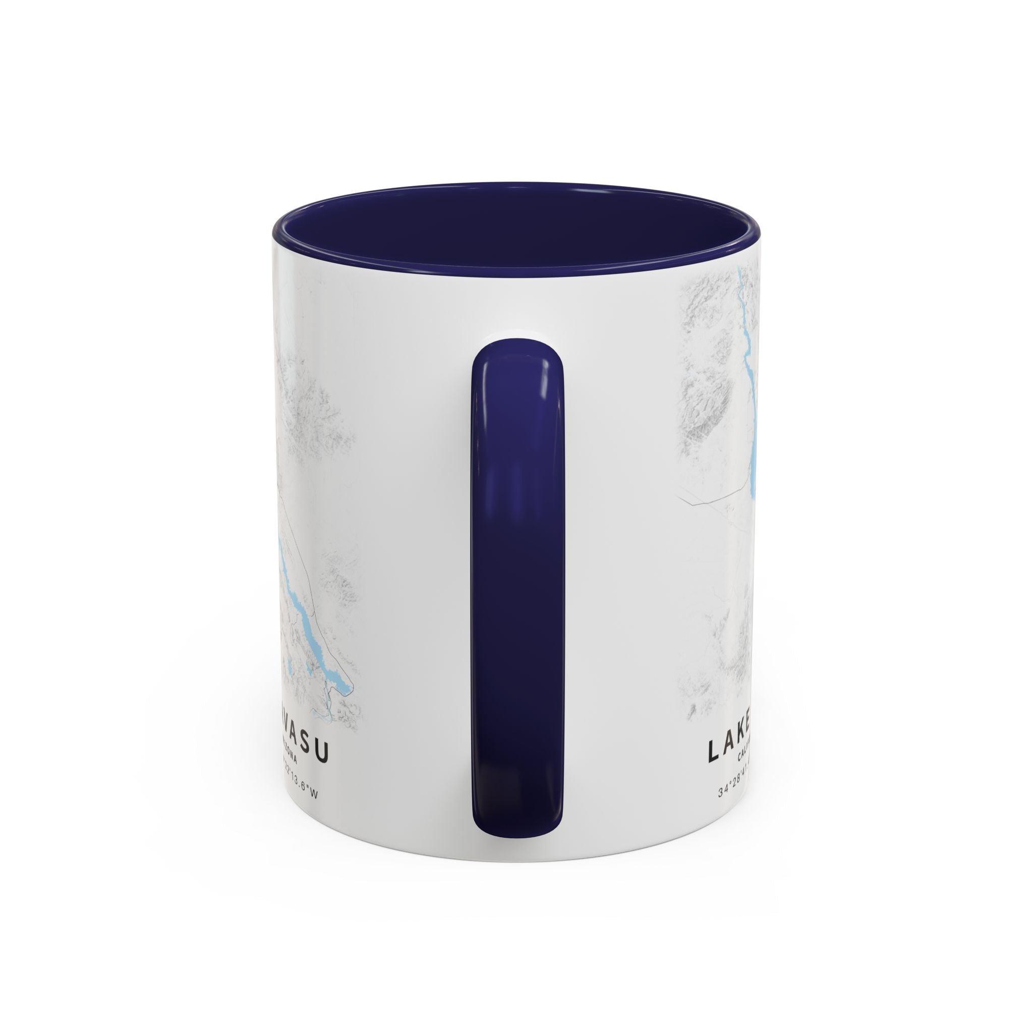 Lake Havasu map Accent Coffee Mug | 11oz 15oz