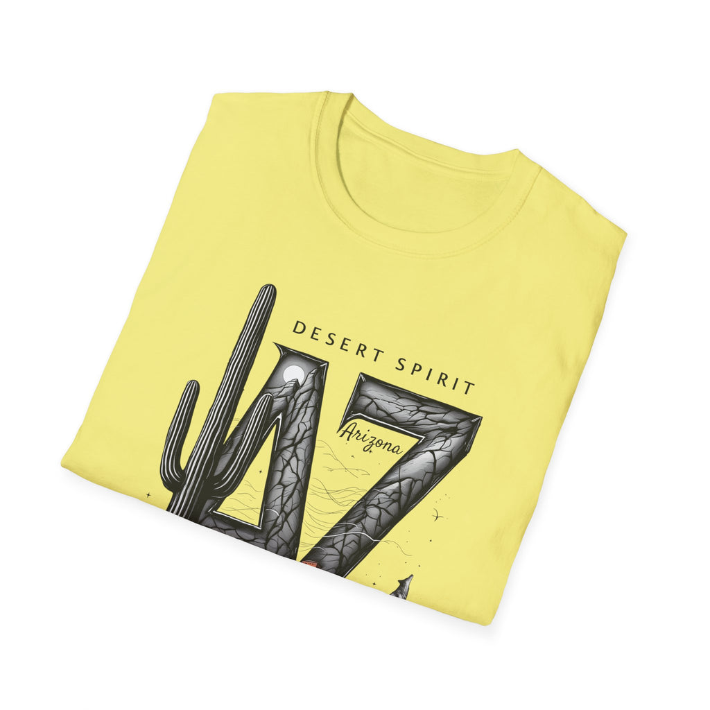 Arizona Desert Spirit T-Shirt | AZ Cactus Southwest Illustration