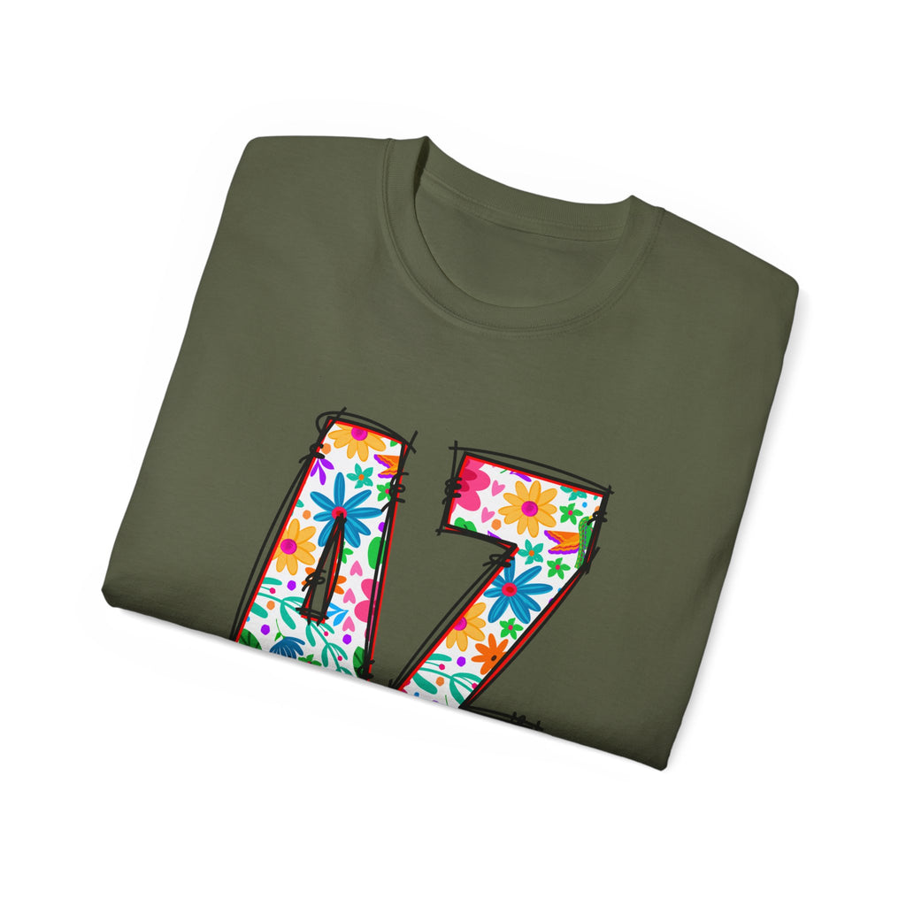 Floral AZ Tee - Mens and Womans Unisex Ultra Cotton Shirt, Perfect for AZ Pride, Summer Festivals, Casual Wear, Gifts for Him/Her