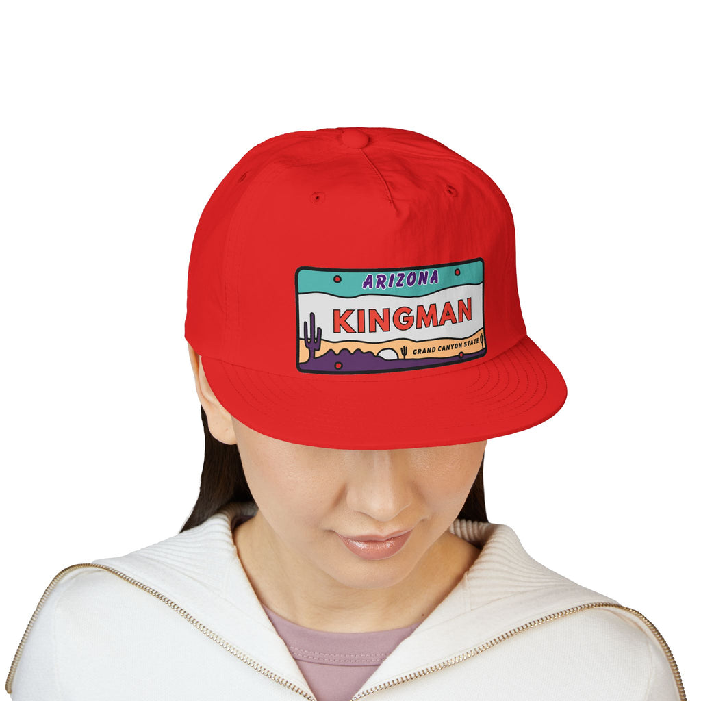Kingman Arizona License Plate Dessert Cap