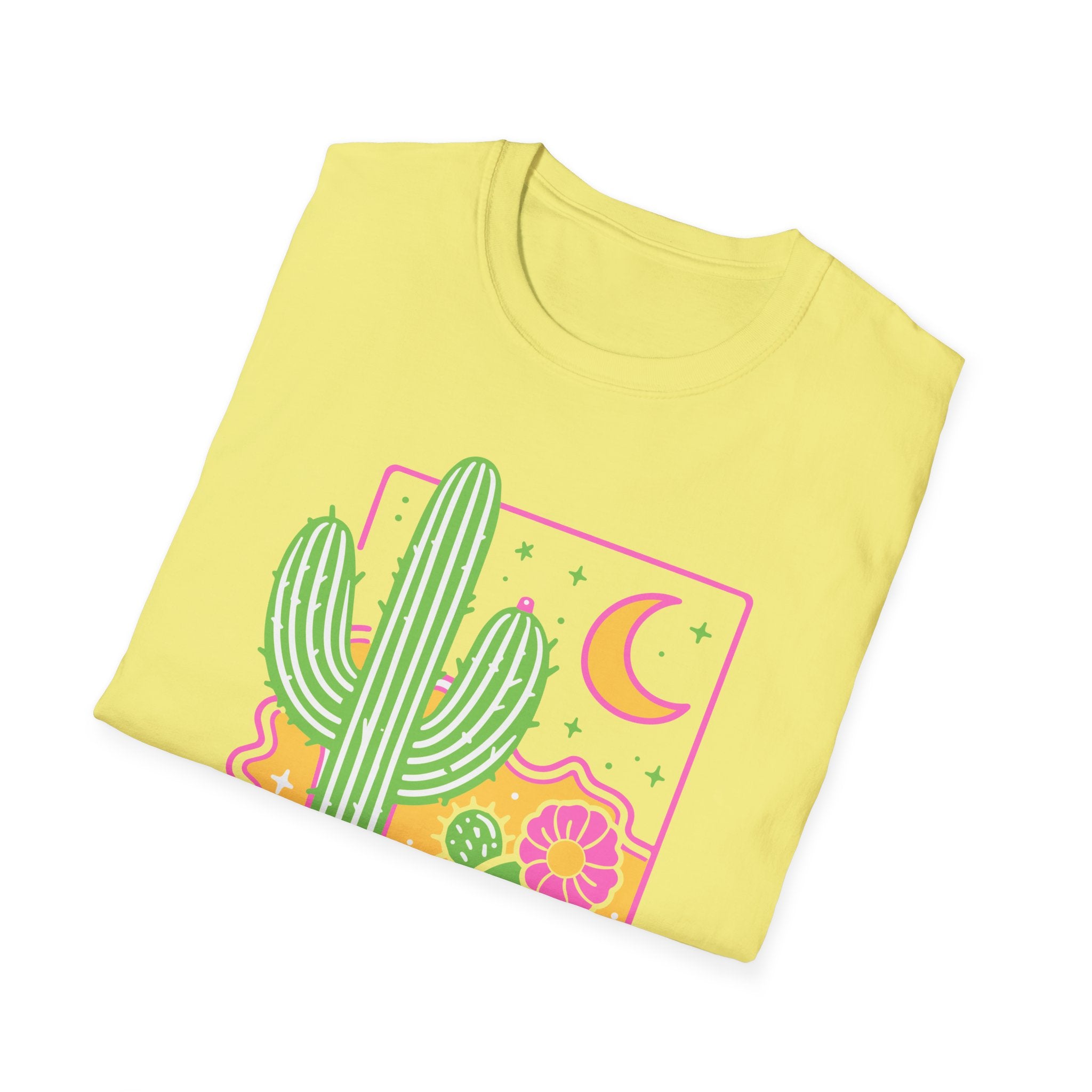 Sedona Arizona Cactus Graphic T-Shirt | Desert Floral Tee