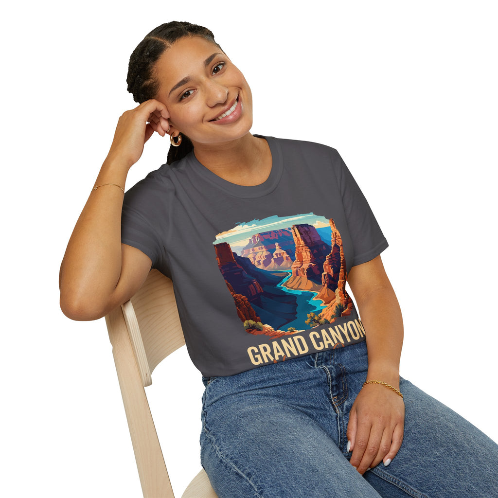 Grand Canyon National Park T-Shirt | Scenic Canyon Landscape