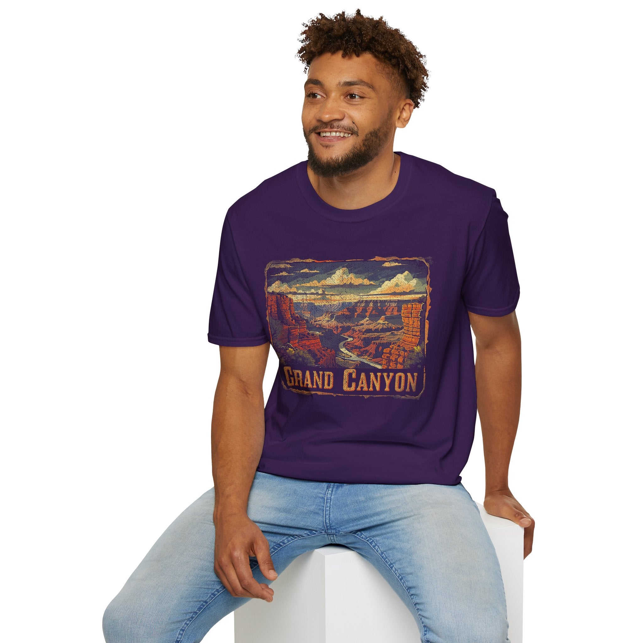 Grand Canyon Vintage National Park T-Shirt | Retro Landscape Tee
