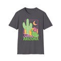 Sedona Arizona Cactus Graphic T-Shirt | Desert Floral Tee
