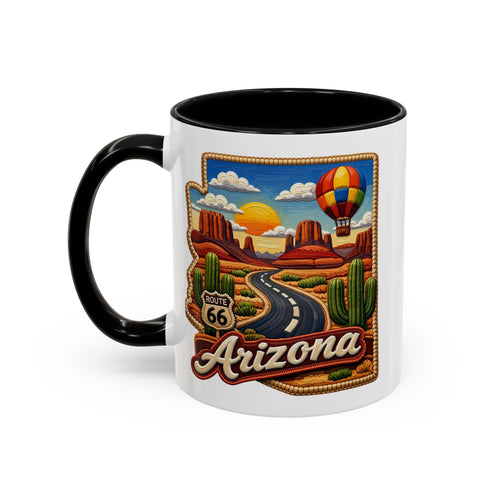 Arizona Route 66 Desert Scenic Mug | Accent Coffee Mug