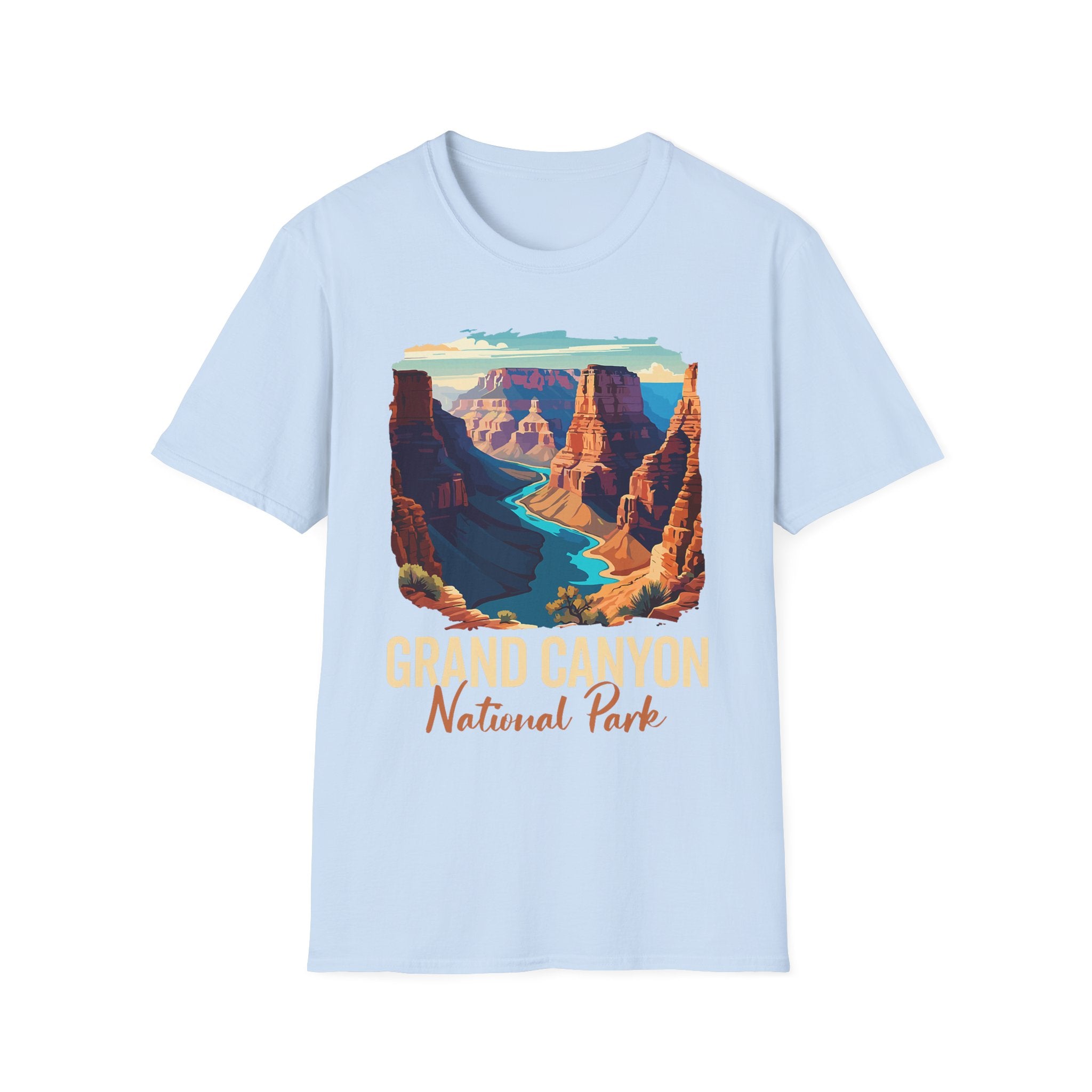 Grand Canyon National Park T-Shirt | Scenic Canyon Landscape
