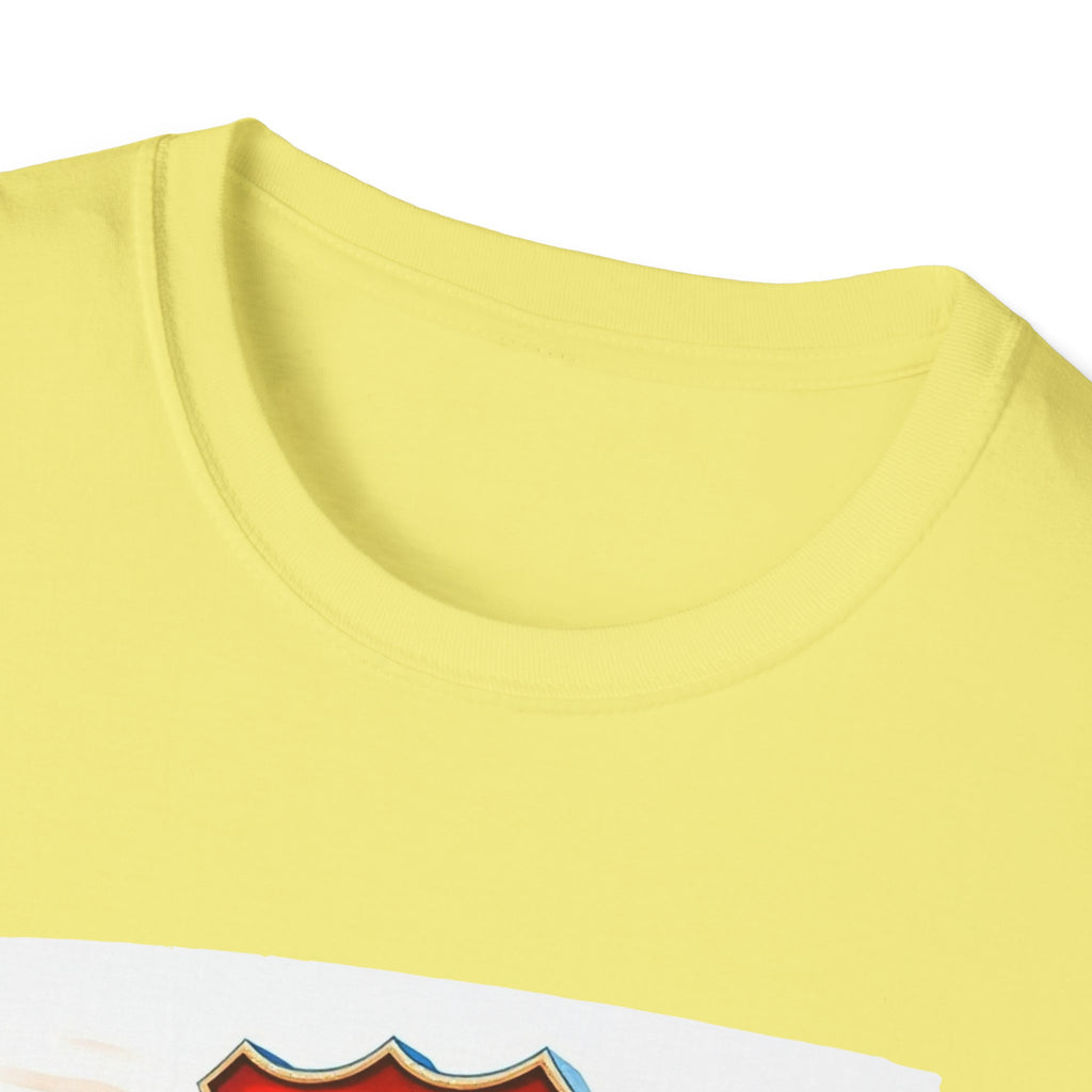 Route 66 Motorcycle T-Shirt | Desert Sunset Biker Graphic