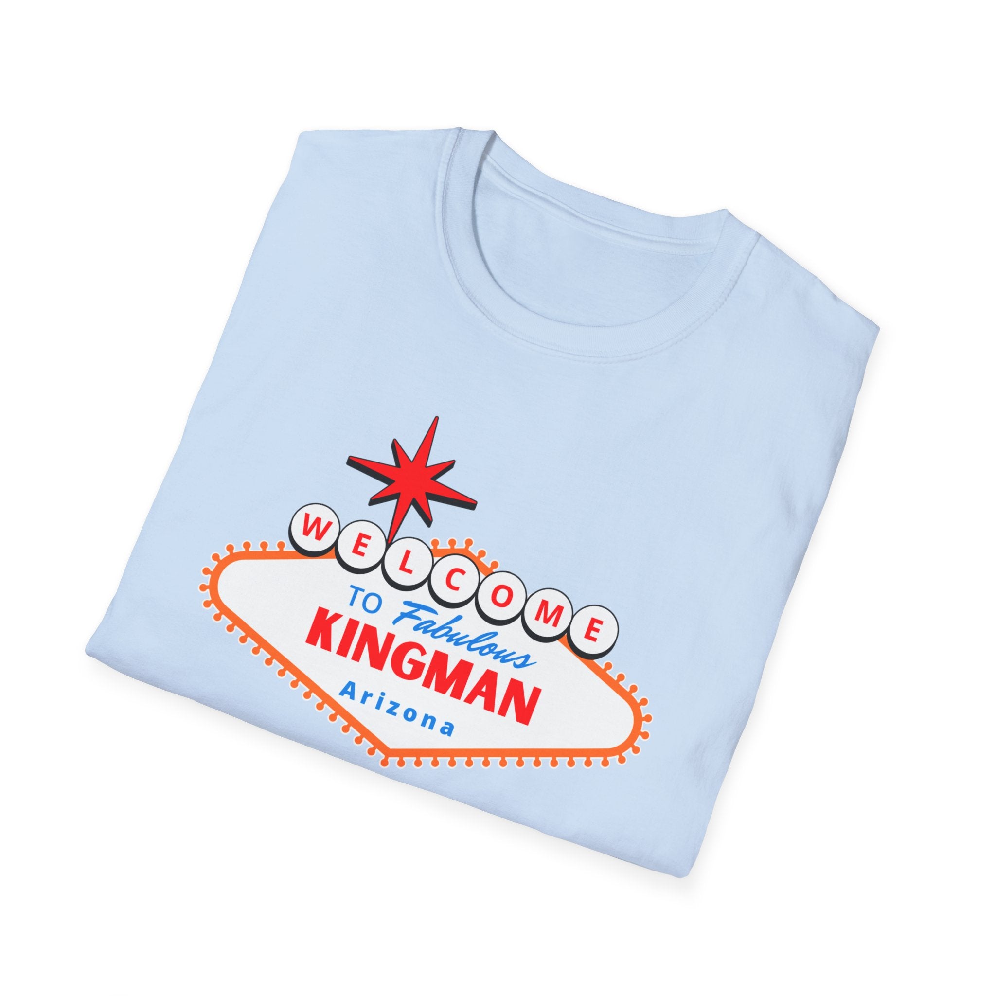 Kingman Arizona Vintage Welcome Sign T-Shirt
