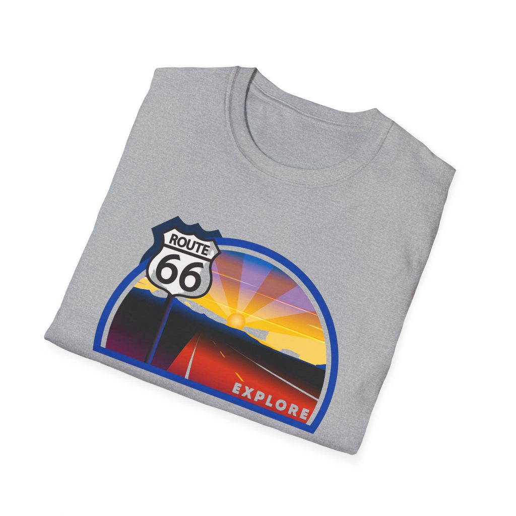 Route 66 City of Kingman Arizona Softstyle T-Shirt, Men Women Unisex Tee, Travel Souvenir Shirt, Vintage Road Trip Graphic Top, Retro
