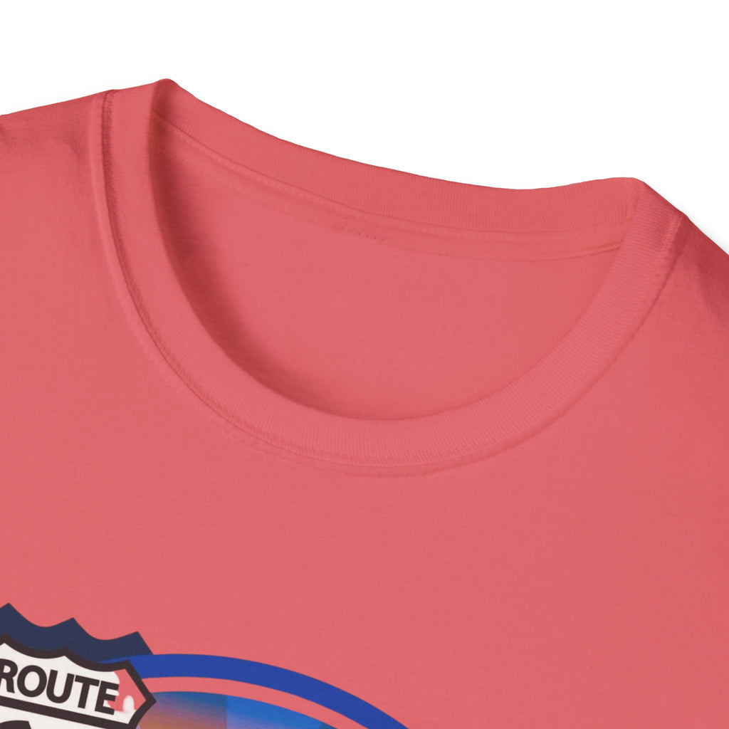 Route 66 City of Kingman Arizona Softstyle T-Shirt, Men Women Unisex Tee, Travel Souvenir Shirt, Vintage Road Trip Graphic Top, Retro