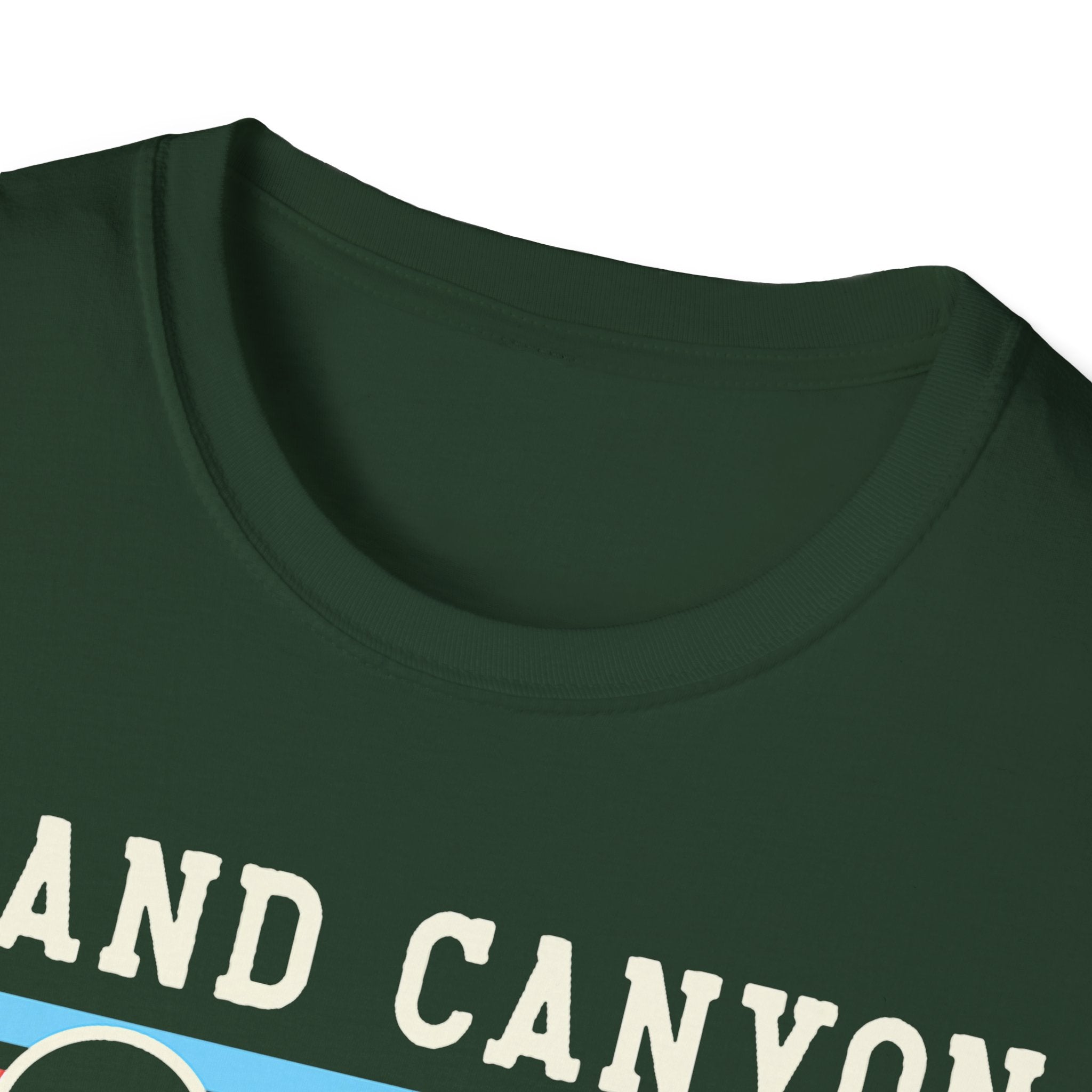 Grand Canyon Retro Sunset T-Shirt | Printed Front and Back National Park Landscape