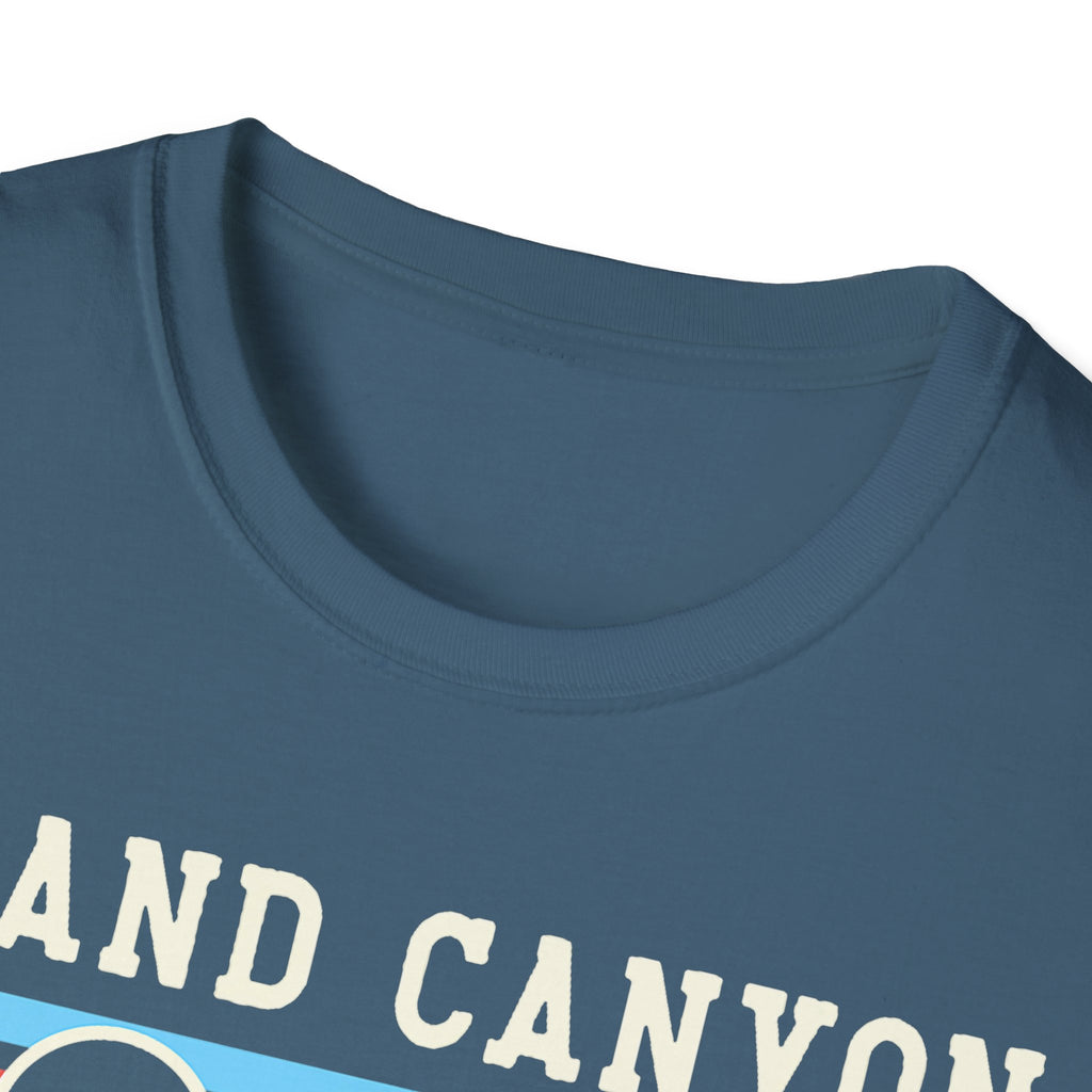 Grand Canyon Retro Sunset T-Shirt | Printed Front and Back National Park Landscape