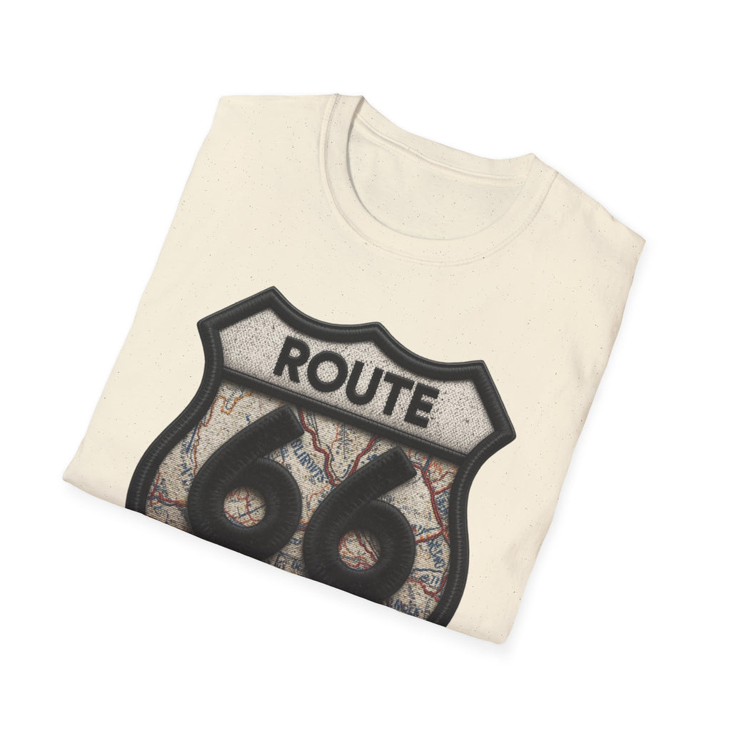 Route 66 Born to Roam T-Shirt | Vintage Highway Shield Tee