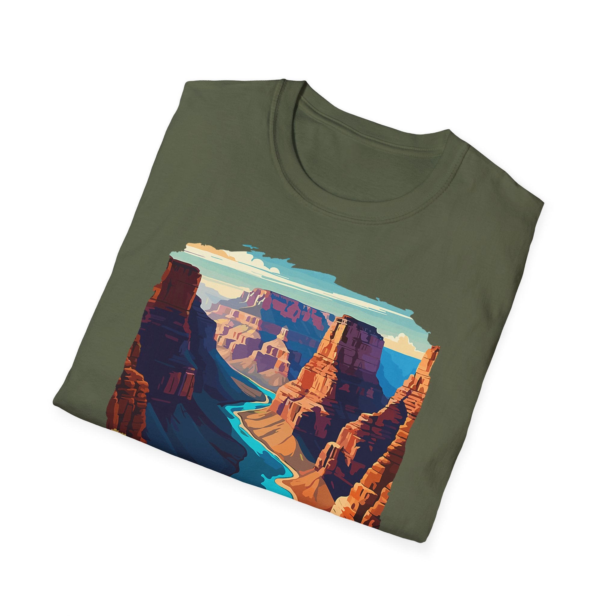 Grand Canyon National Park T-Shirt | Scenic Canyon Landscape