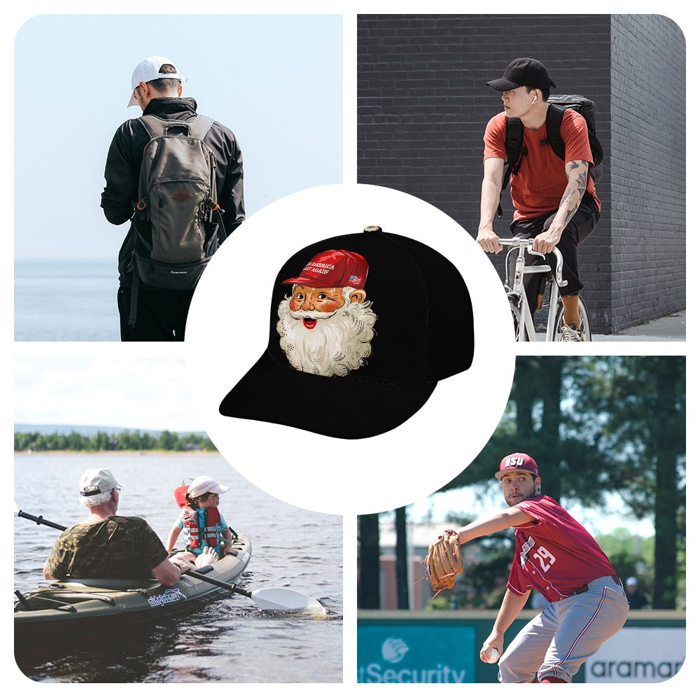 Make America Great Again Santa Claus Baseball Cap