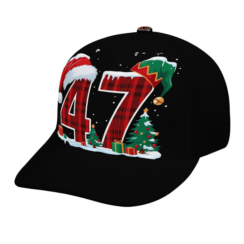 Trump 47 Merry Christmas Baseball Cap #Trump