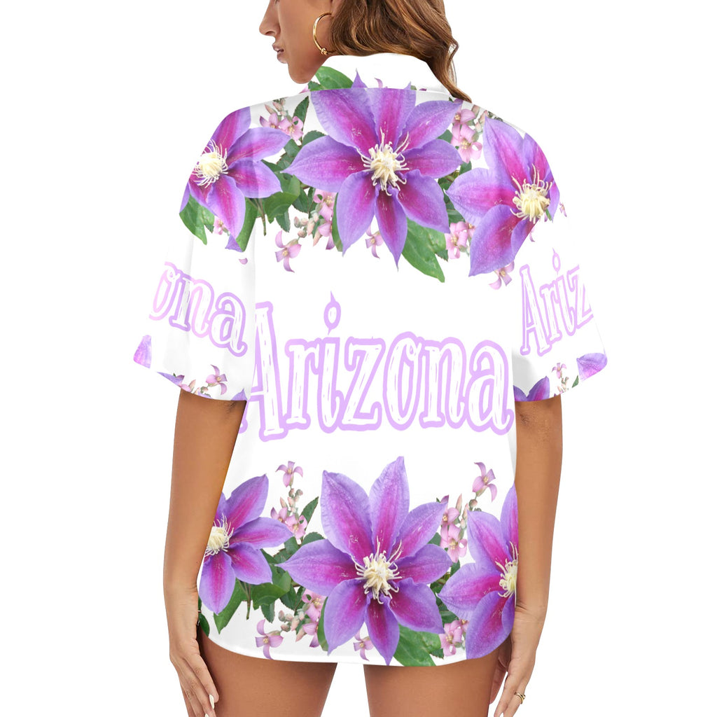 Women's All Over Print Arizona Shirt Made in USA