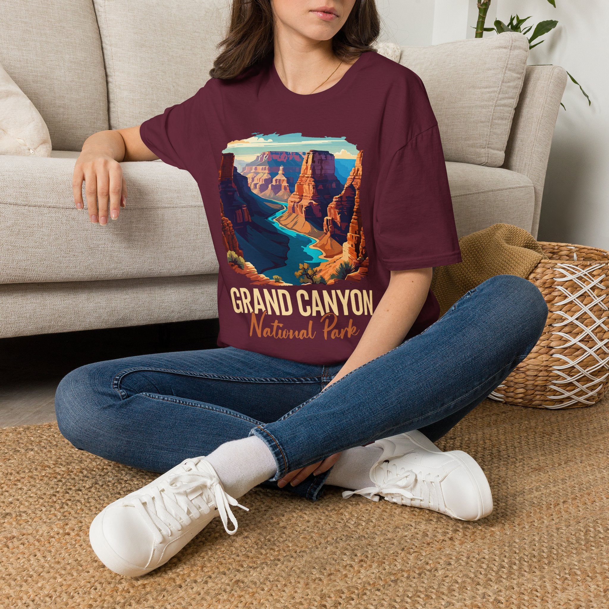 Grand Canyon National Park T-Shirt | Scenic Canyon Landscape