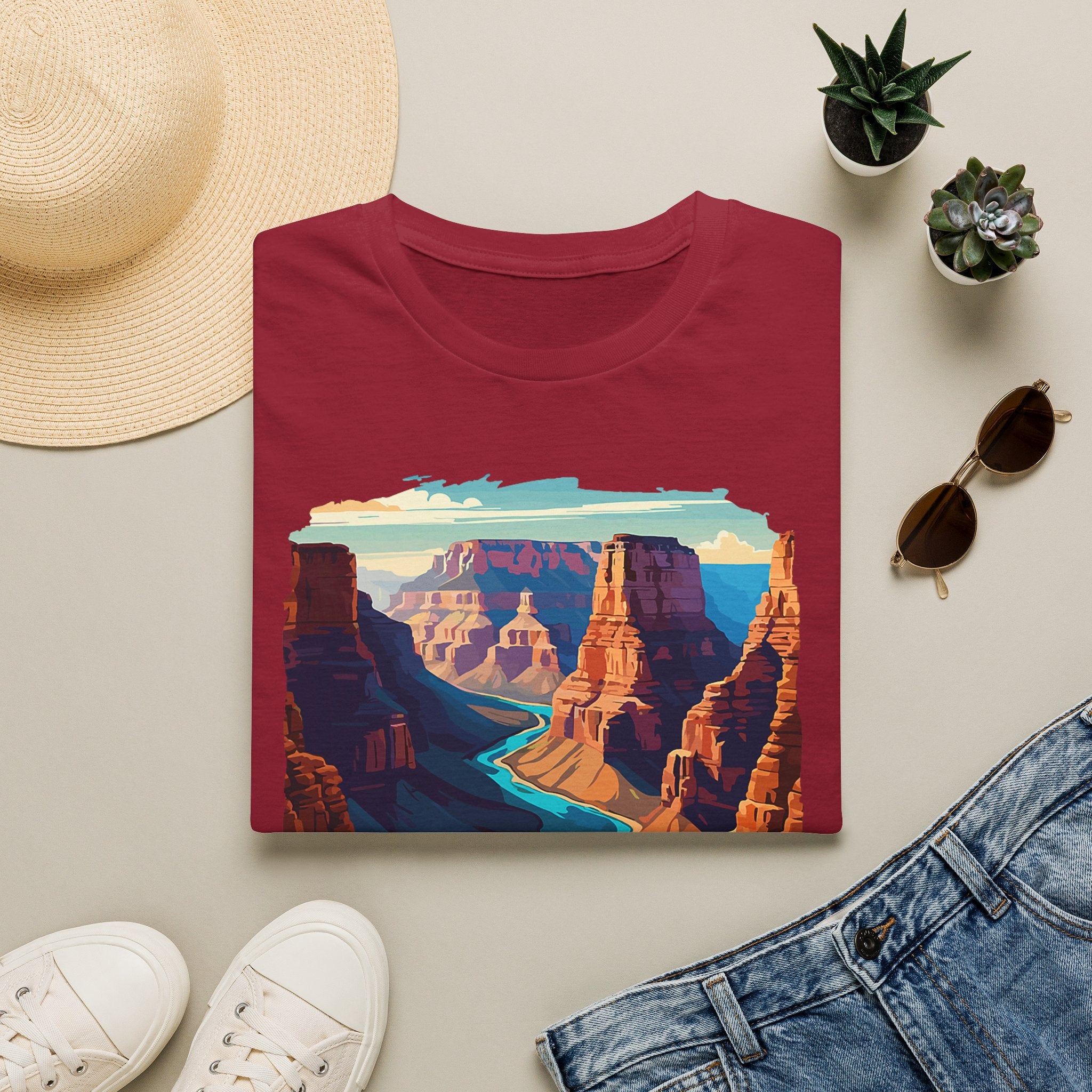 Grand Canyon National Park T-Shirt | Scenic Canyon Landscape