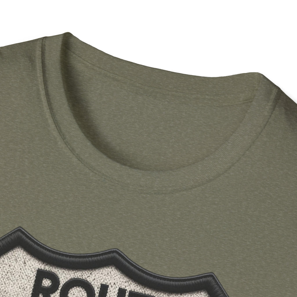 Route 66 Born to Roam T-Shirt | Vintage Highway Shield Tee