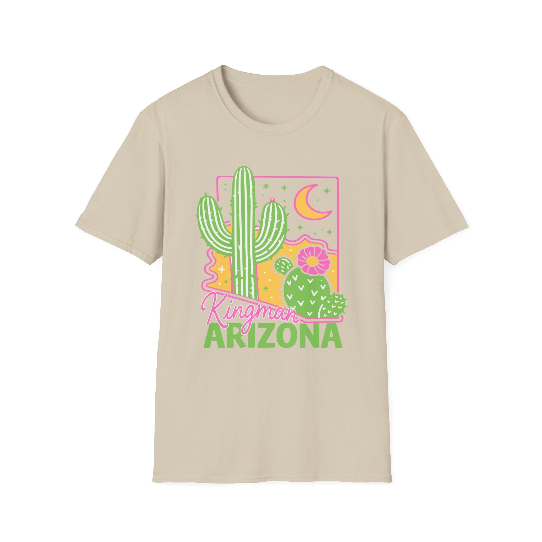 Kingman Arizona Cactus T-Shirt | Desert Saguaro Graphic Tee