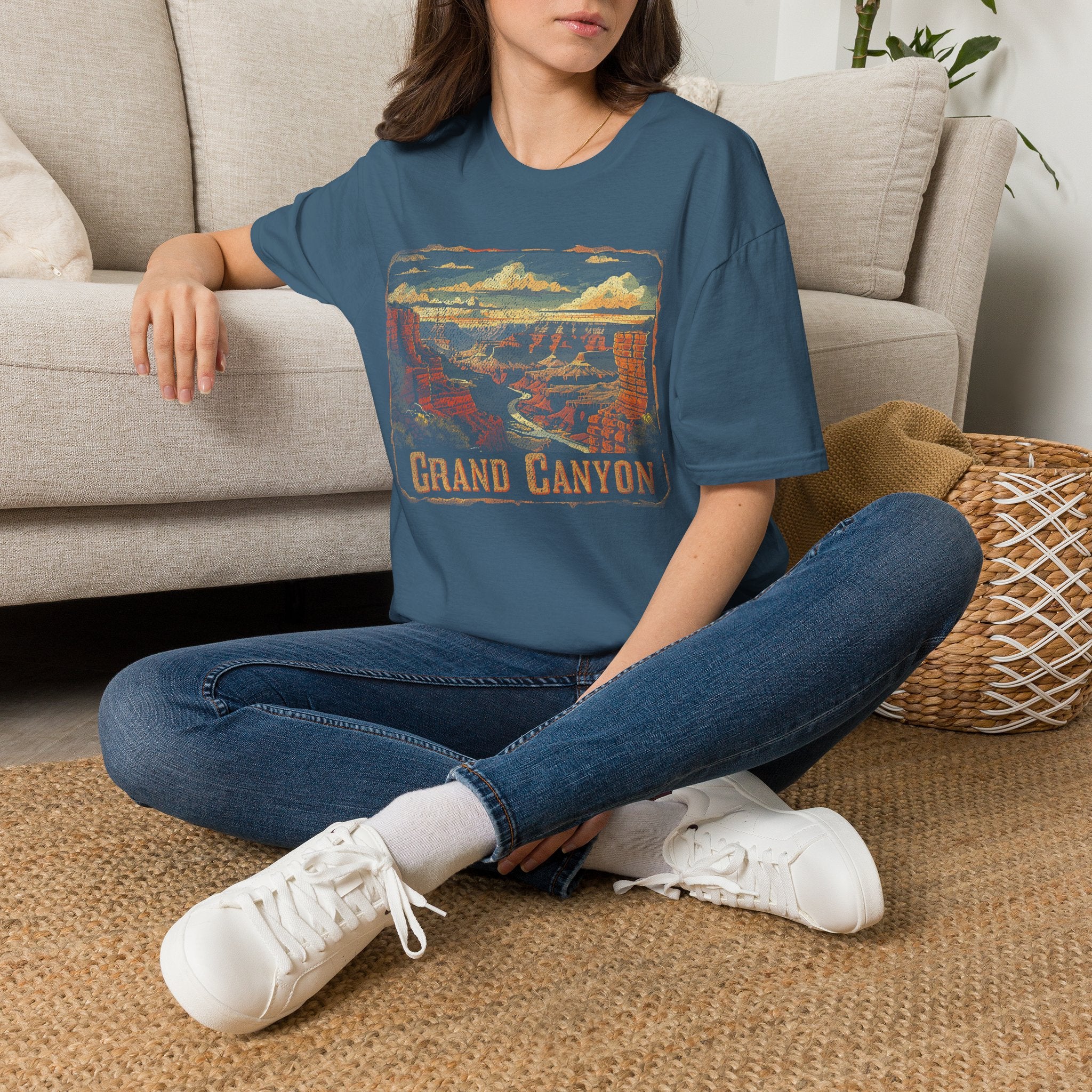 Grand Canyon Vintage National Park T-Shirt | Retro Landscape Tee