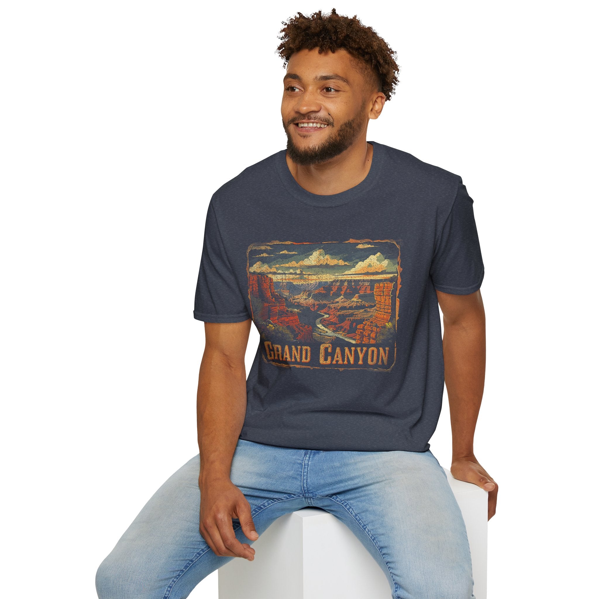 Grand Canyon Vintage National Park T-Shirt | Retro Landscape Tee