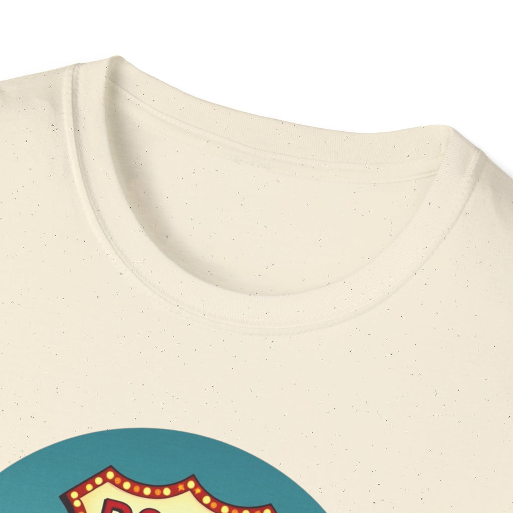 Route 66 Classic Car T-Shirt | Retro Desert Road Sign, Vintage Convertible