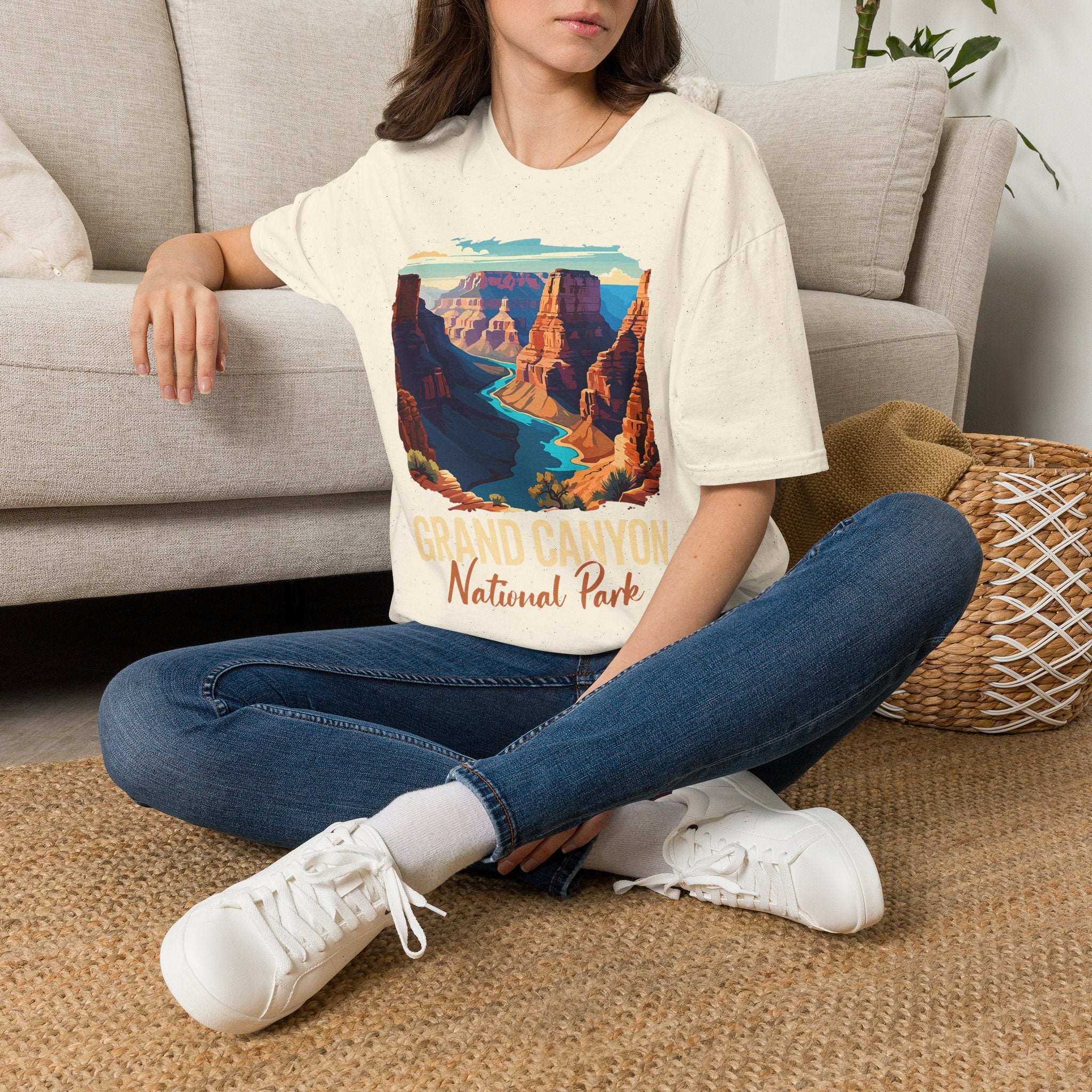 Grand Canyon National Park T-Shirt | Scenic Canyon Landscape