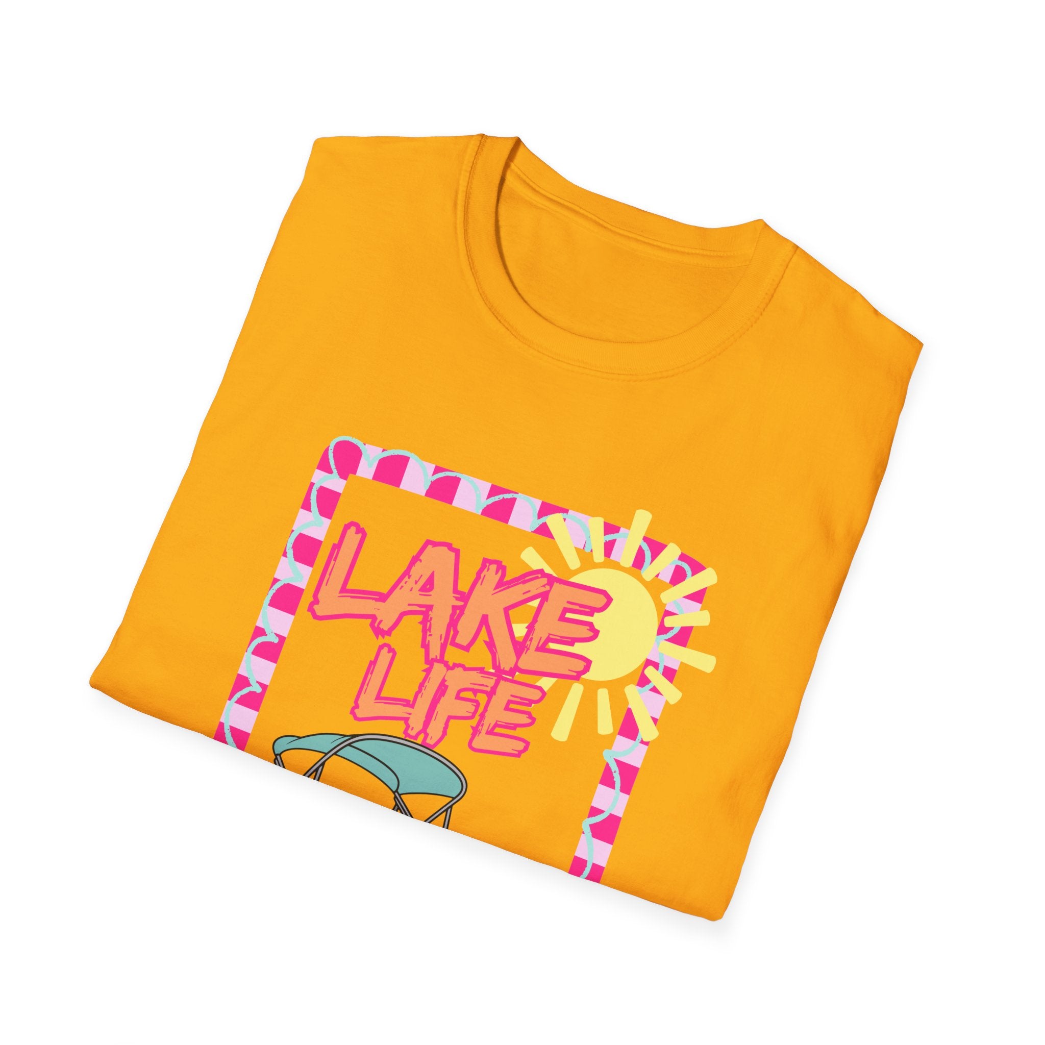 Lake Life Pontoon Boat T-Shirt | Summer Lake Vibes