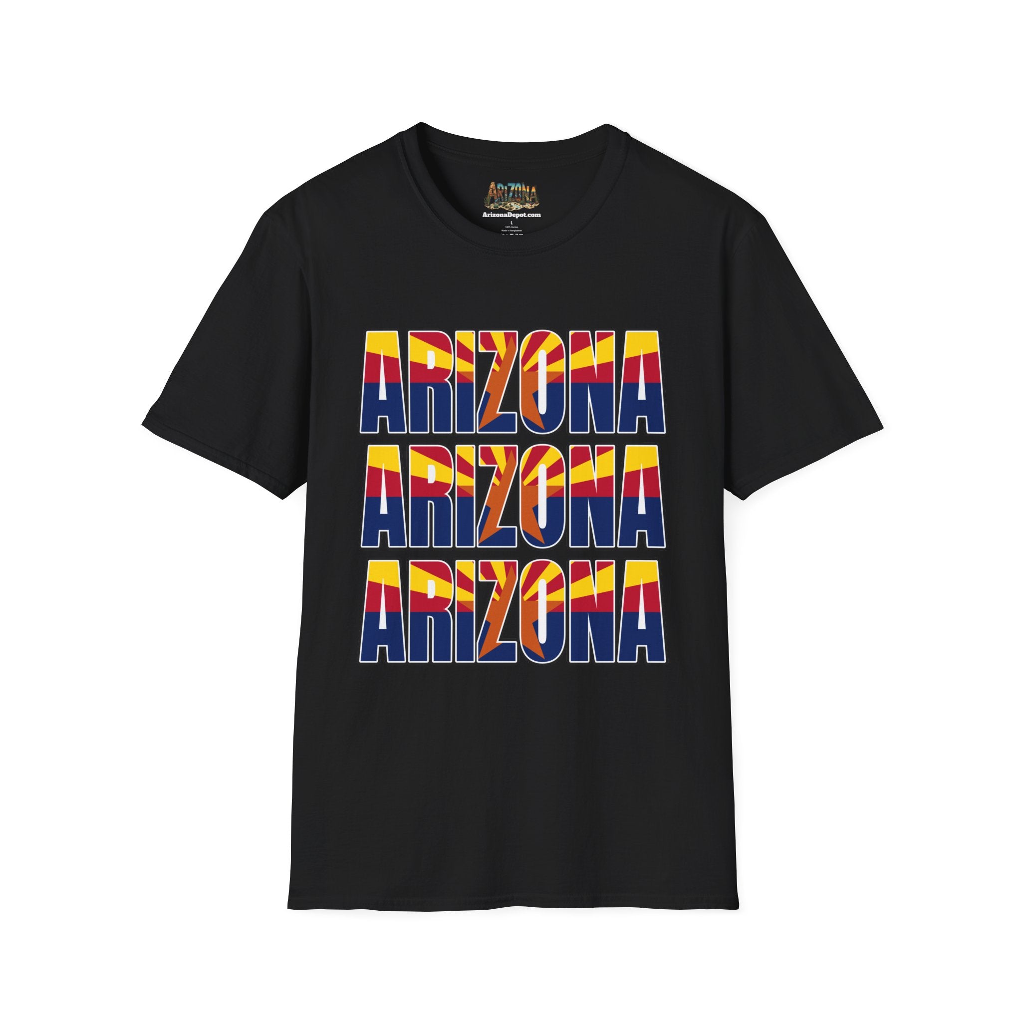 Arizona Vintage Graphic T-Shirt, Unisex Tee for Travel Lovers, Summer Fashion, Gift for Arizona State Fans, Retro Aesthetic Shirt