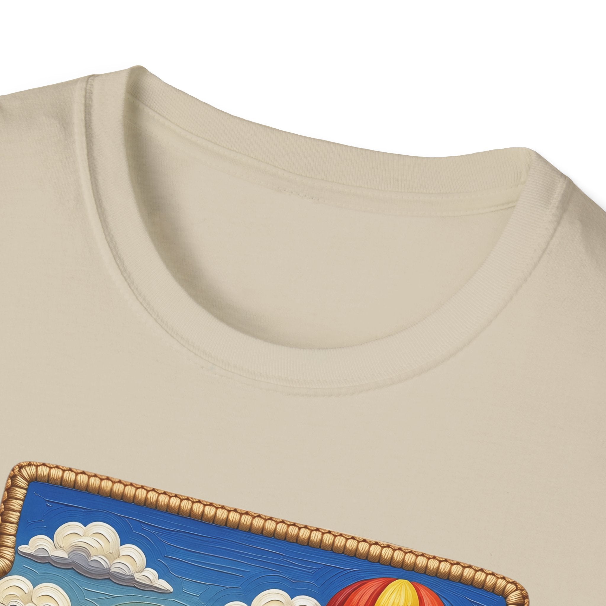 Arizona Route 66 Desert Road T-Shirt | Hot Air Balloon Southwestern Scene
