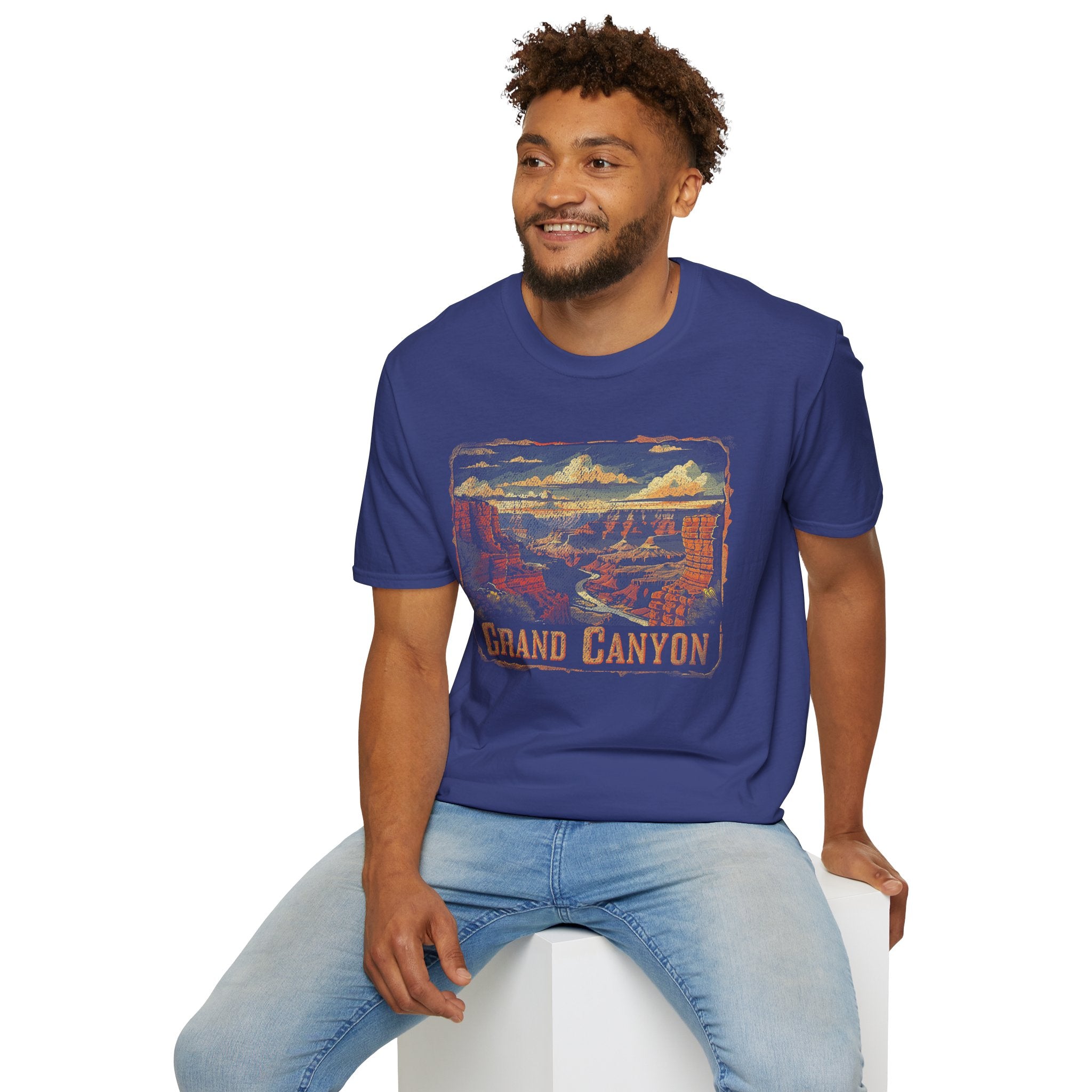 Grand Canyon Vintage National Park T-Shirt | Retro Landscape Tee