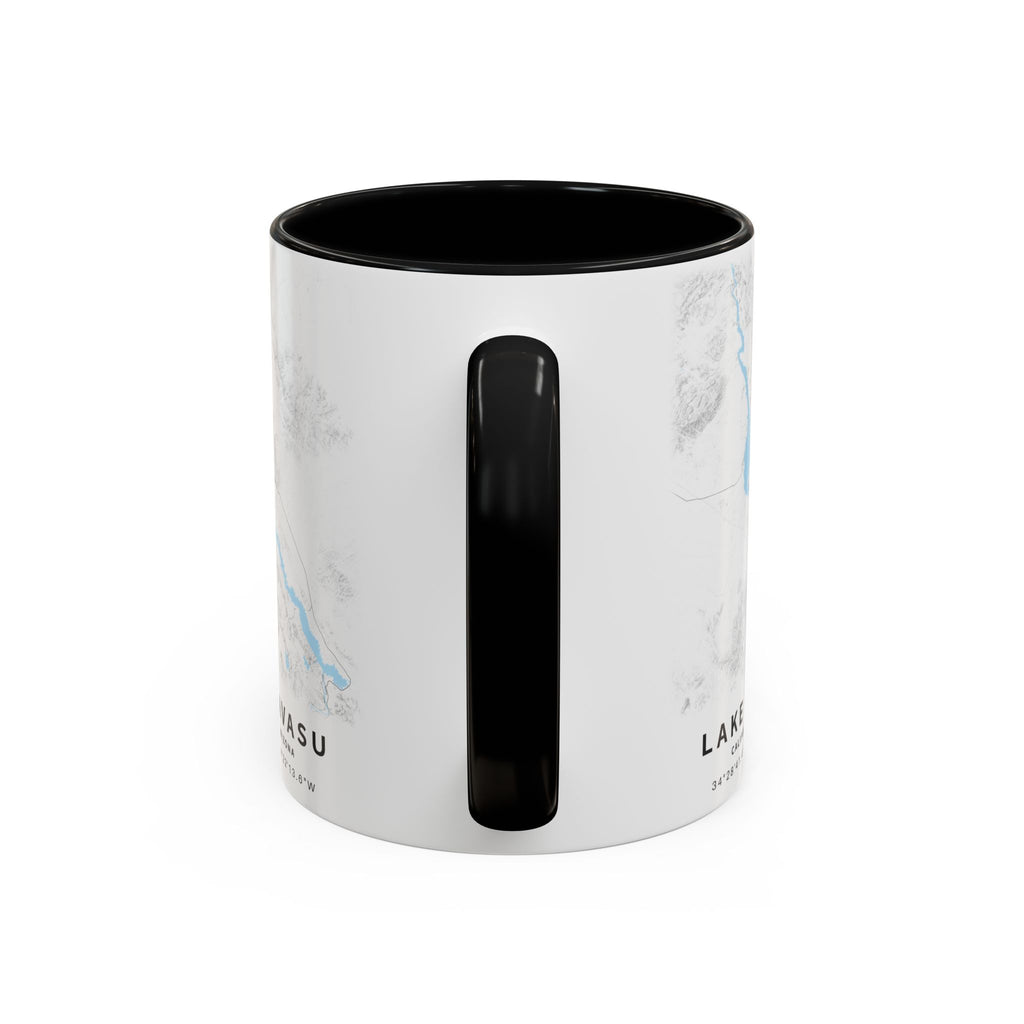 Lake Havasu map Accent Coffee Mug | 11oz 15oz