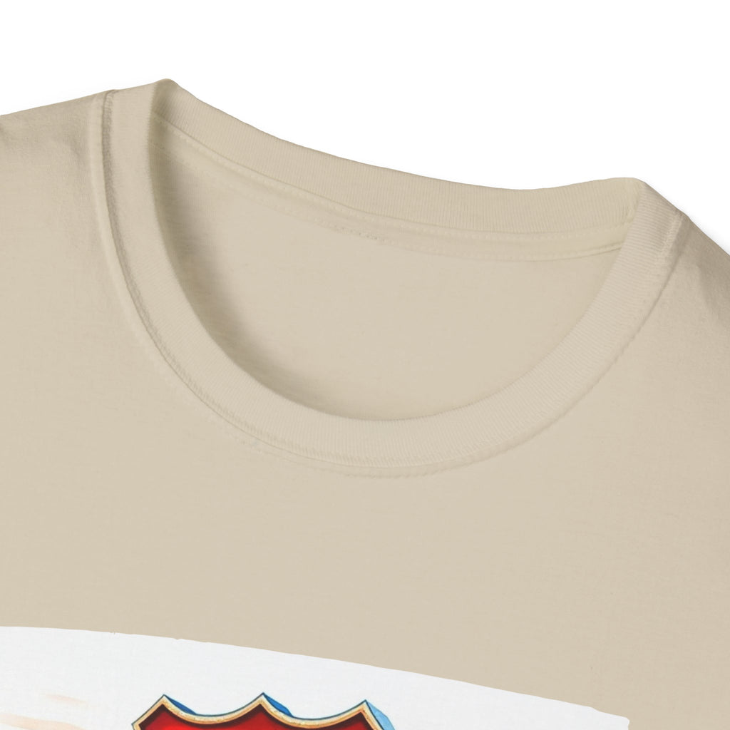 Route 66 Motorcycle T-Shirt | Desert Sunset Biker Graphic