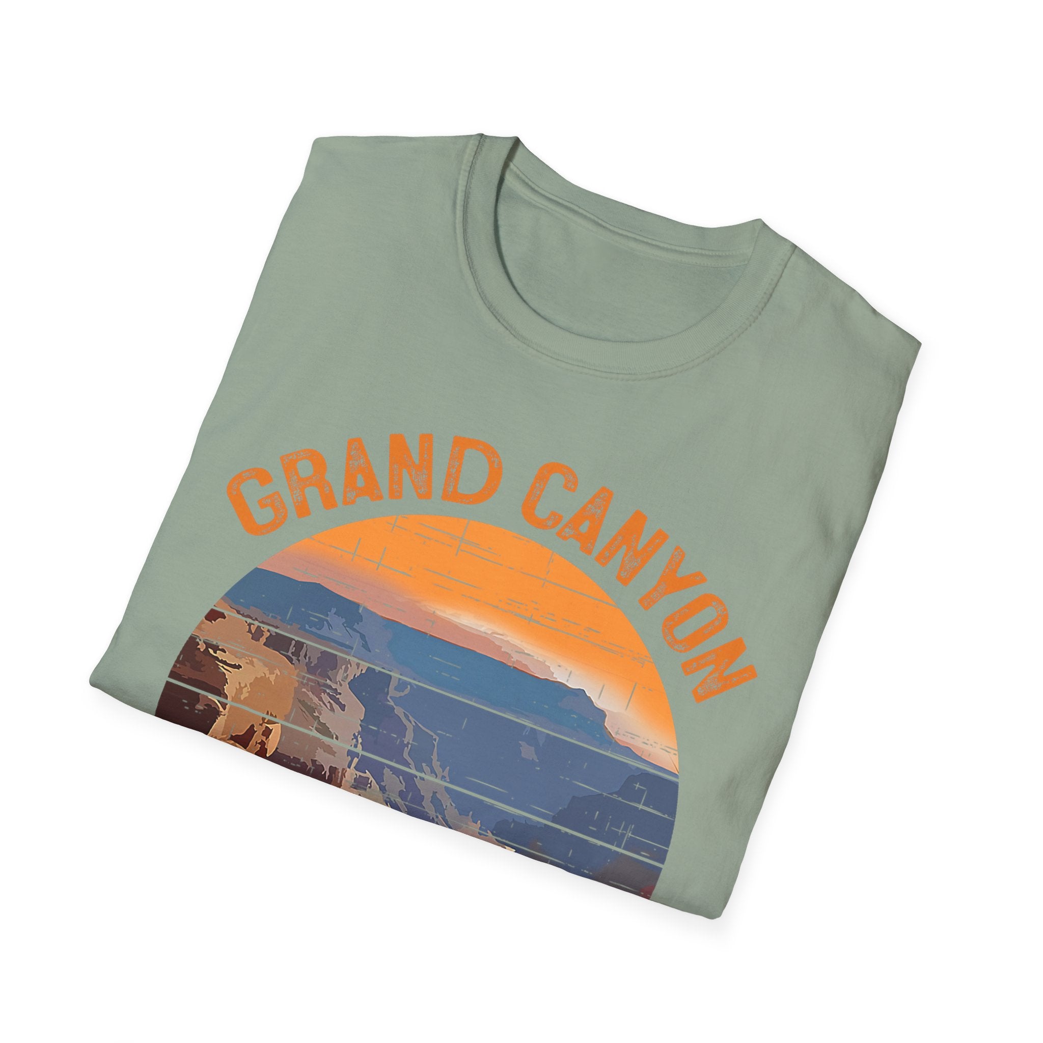 Grand Canyon National Park T-Shirt | Vintage Sunset Landscape