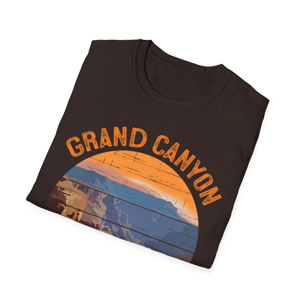 Grand Canyon National Park T-Shirt | Vintage Sunset Landscape