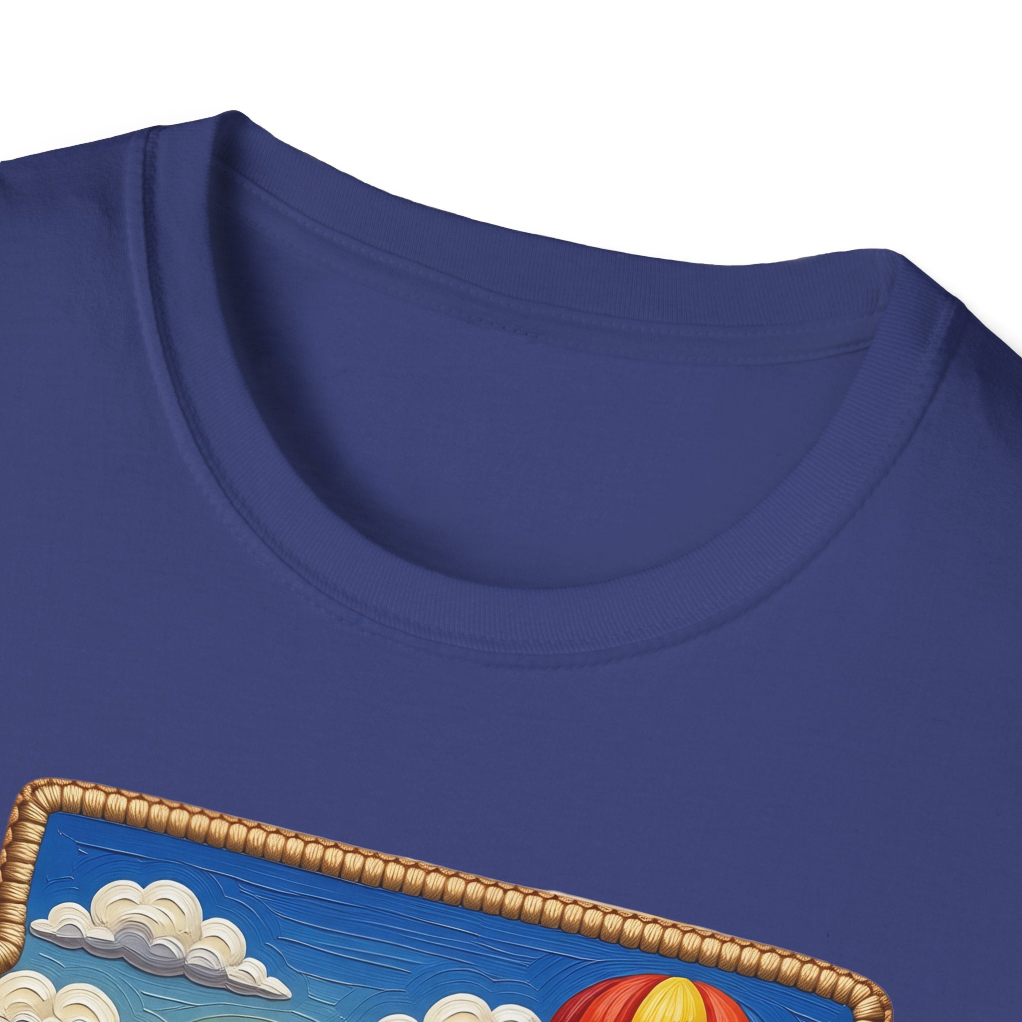 Arizona Route 66 Desert Road T-Shirt | Hot Air Balloon Southwestern Scene