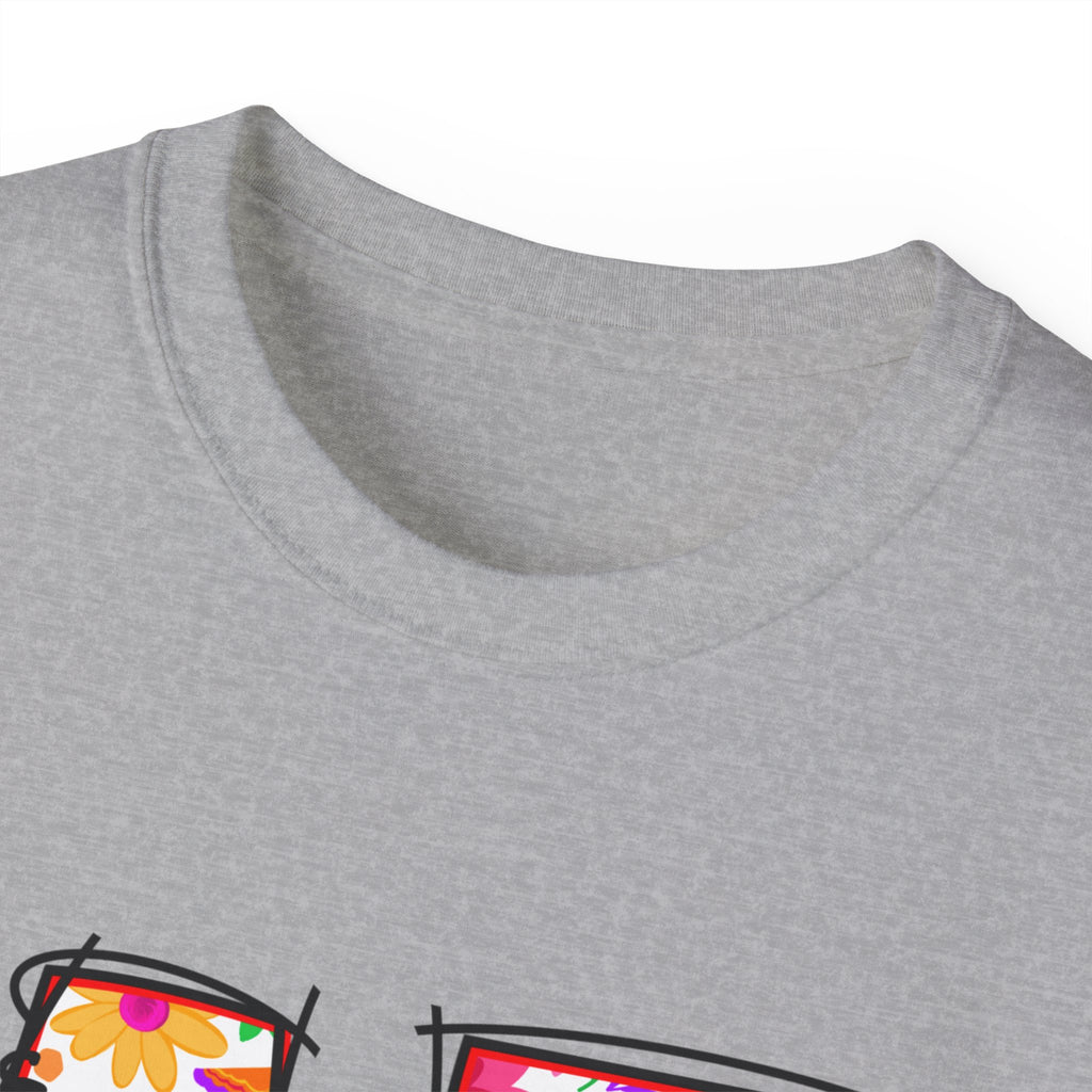 Floral AZ Tee - Mens and Womans Unisex Ultra Cotton Shirt, Perfect for AZ Pride, Summer Festivals, Casual Wear, Gifts for Him/Her