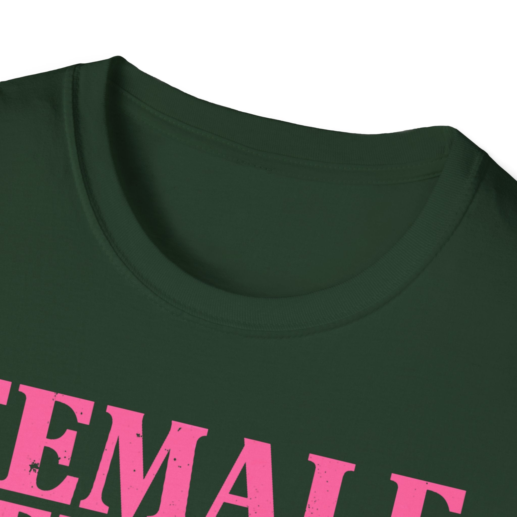 Female Veteran with Three Sides T-Shirt | American Flag, Pink Helmet, Military Pride