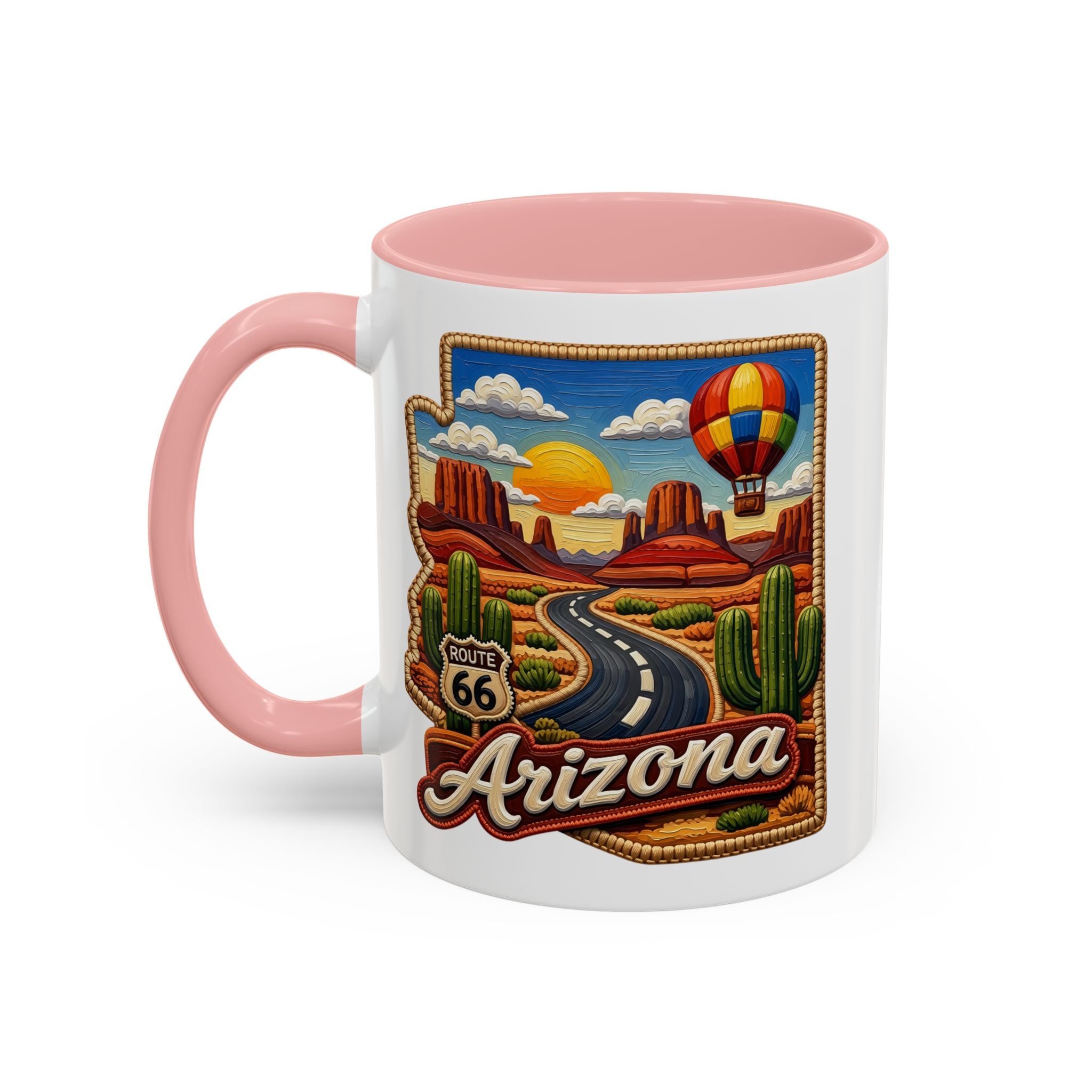 Arizona Route 66 Desert Scenic Mug | Accent Coffee Mug