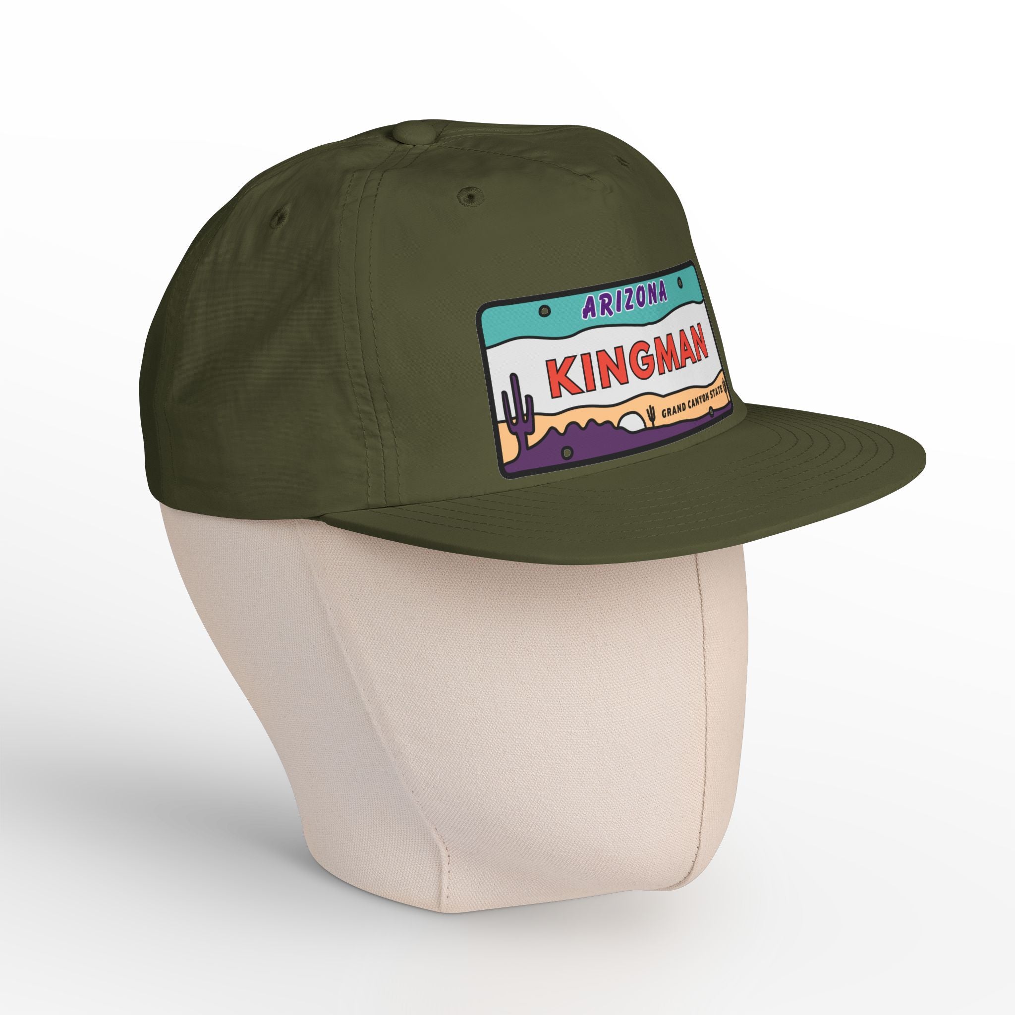 Kingman Arizona License Plate Dessert Cap