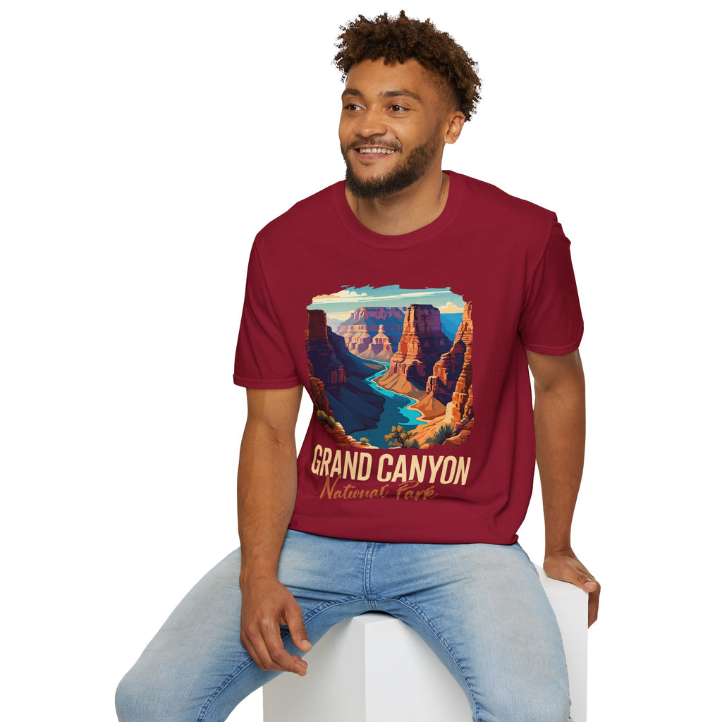 Grand Canyon National Park T-Shirt | Scenic Canyon Landscape