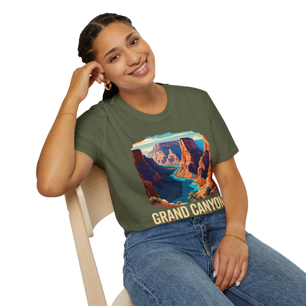 Grand Canyon National Park T-Shirt | Scenic Canyon Landscape