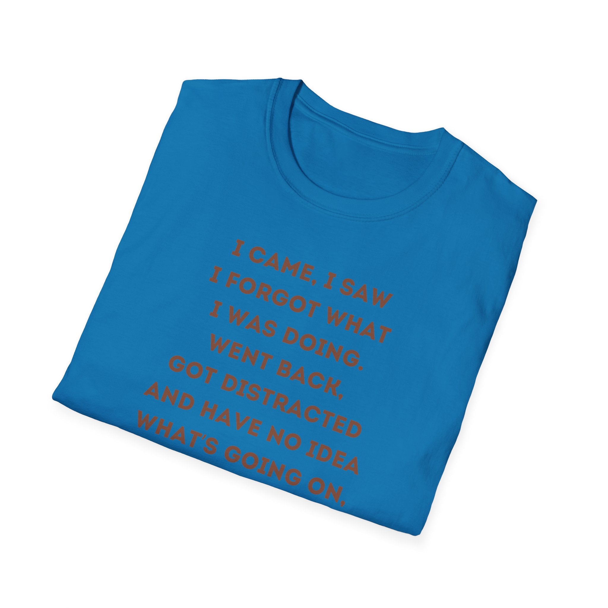 Funny Coffee Quote T-Shirt for Coffee Lovers, Humor Tee, Gift for Him/Her, Perfect for Birthdays, Housewarming, Casual Wear