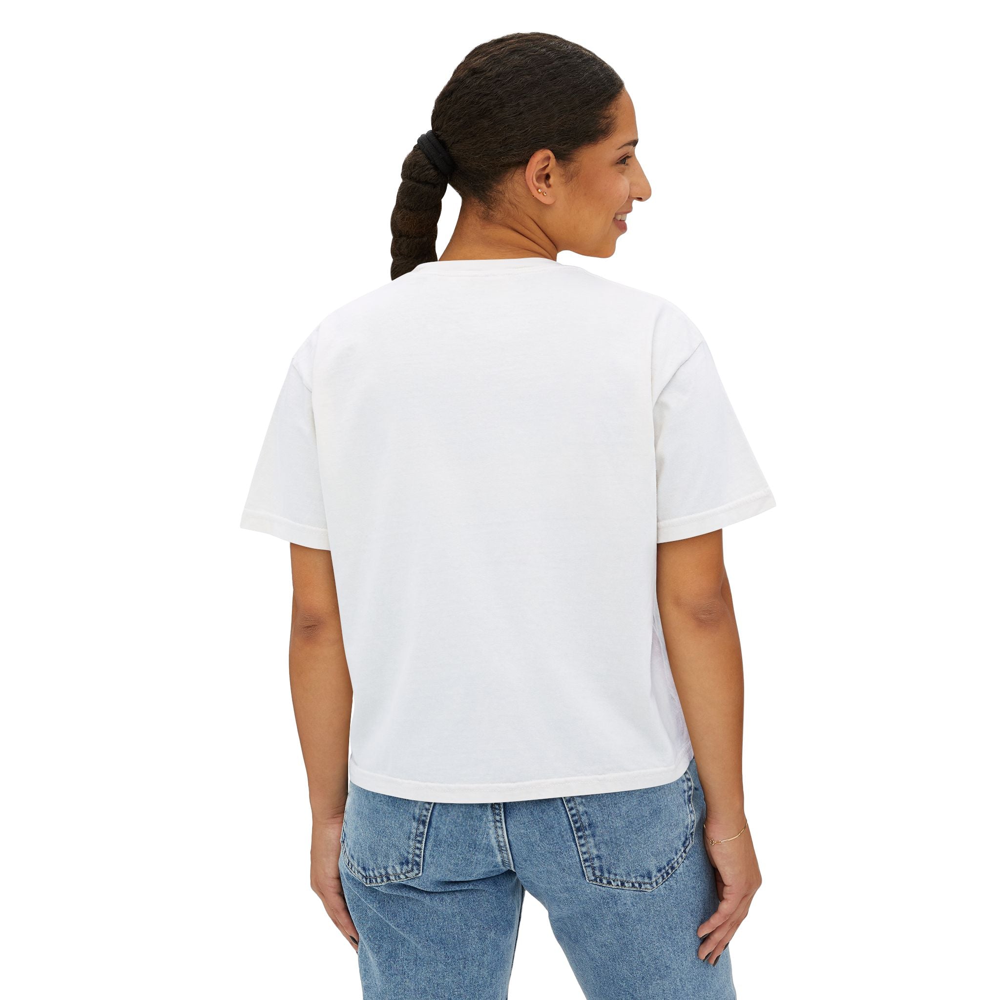 River Life boxy tee | colorful river lettering, kayak, fishing graphics